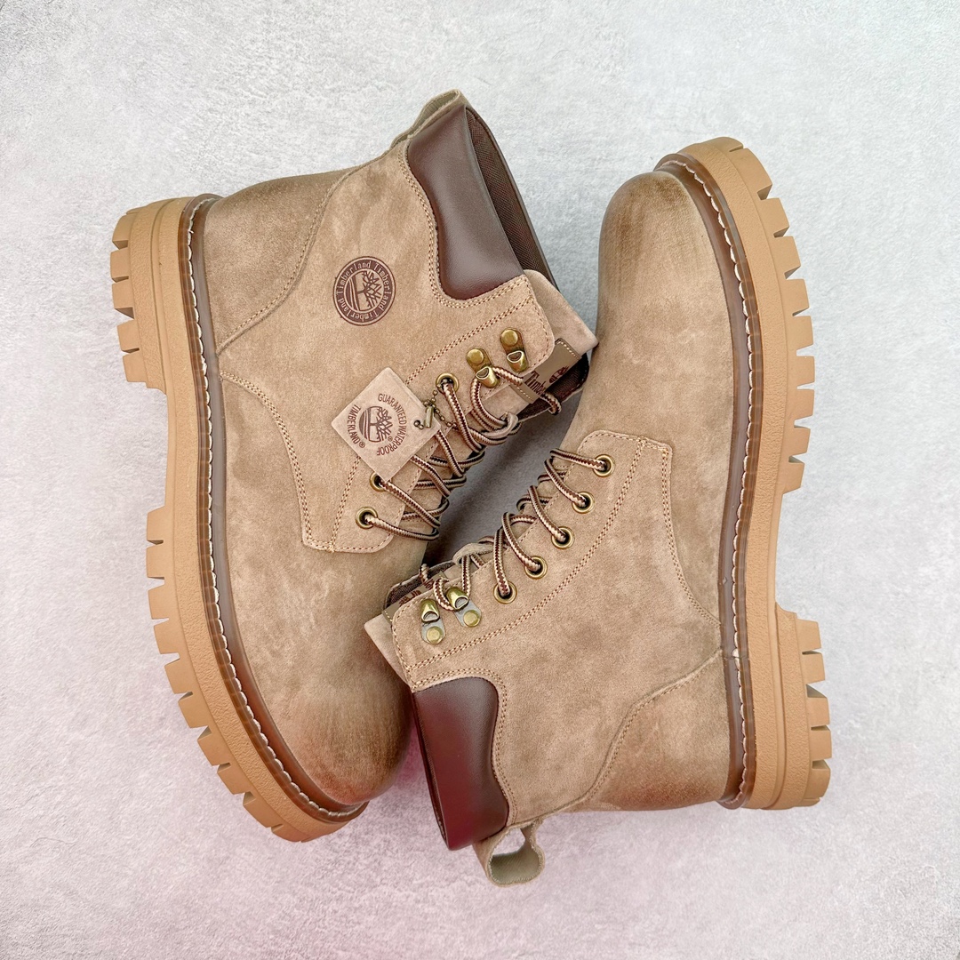 图片[3]-Timberland添柏岚/天伯伦户外高帮休闲大黄靴系列 #广东大厂品质 原盒原包装 #24ss新款 时尚潮流搭配 面料采用意大利🇮🇹顶级磨砂细纹牛皮 搭配防臭防腐真皮乳胶鞋垫 大底到五金都是代工厂原材料制作 同原版固特异永不开胶工艺 好货不杀猪 首单质量严格把控 全网独家首发 品质毋庸置疑 全套官网统一包装 给您完美的穿着体验 质量考究耐穿 型男必备 专治不帅 高品质脚感一流 今年冬季防寒户外专用 日常随意搭配 尺码：38 39 40 41 42 43 44（皮鞋码）-选品中心