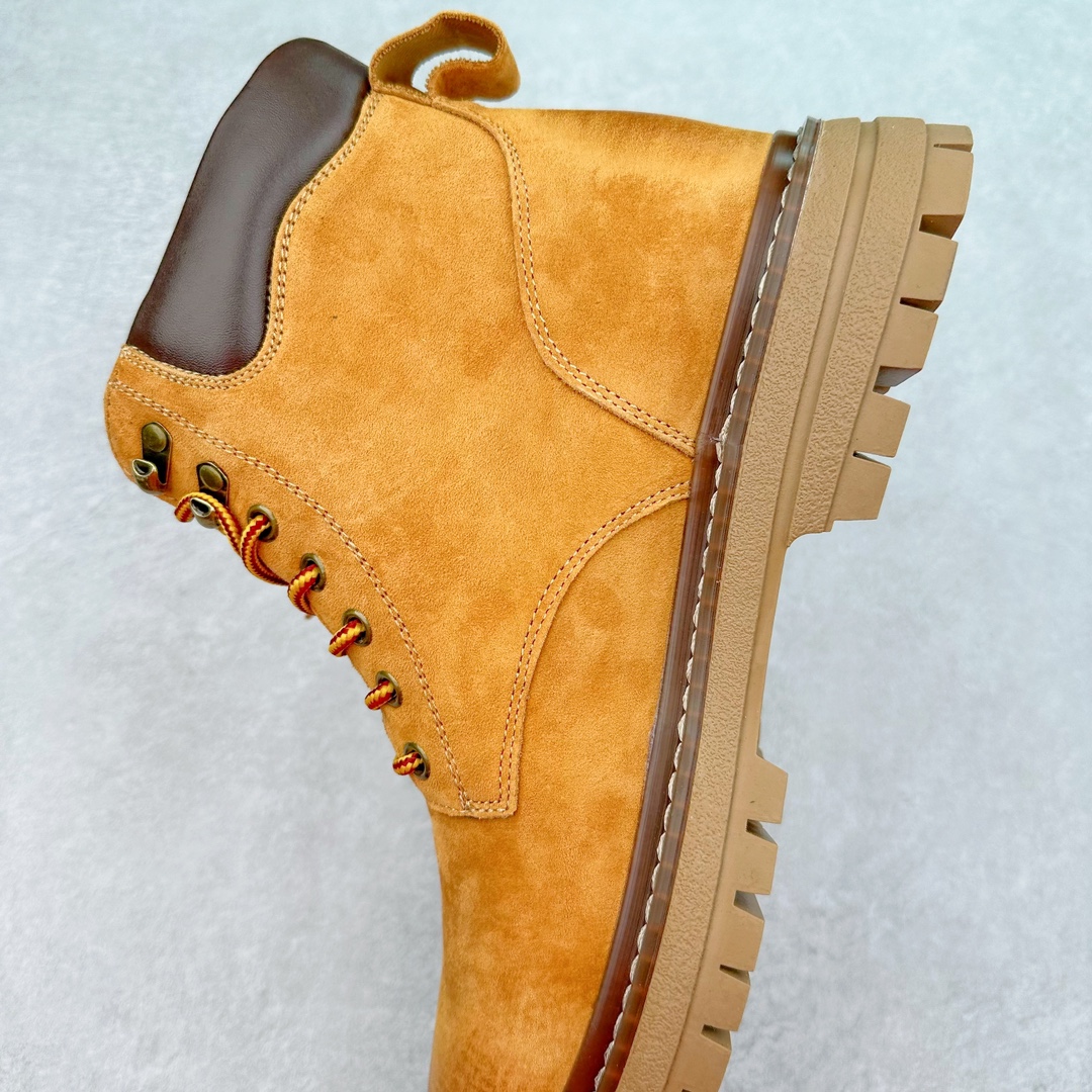 图片[7]-Timberland添柏岚/天伯伦户外高帮休闲大黄靴系列 #广东大厂品质 原盒原包装 #24ss新款 时尚潮流搭配 面料采用意大利🇮🇹顶级磨砂细纹牛皮 搭配防臭防腐真皮乳胶鞋垫 大底到五金都是代工厂原材料制作 同原版固特异永不开胶工艺 好货不杀猪 首单质量严格把控 全网独家首发 品质毋庸置疑 全套官网统一包装 给您完美的穿着体验 质量考究耐穿 型男必备 专治不帅 高品质脚感一流 今年冬季防寒户外专用 日常随意搭配 尺码：38 39 40 41 42 43 44（皮鞋码）-选品中心