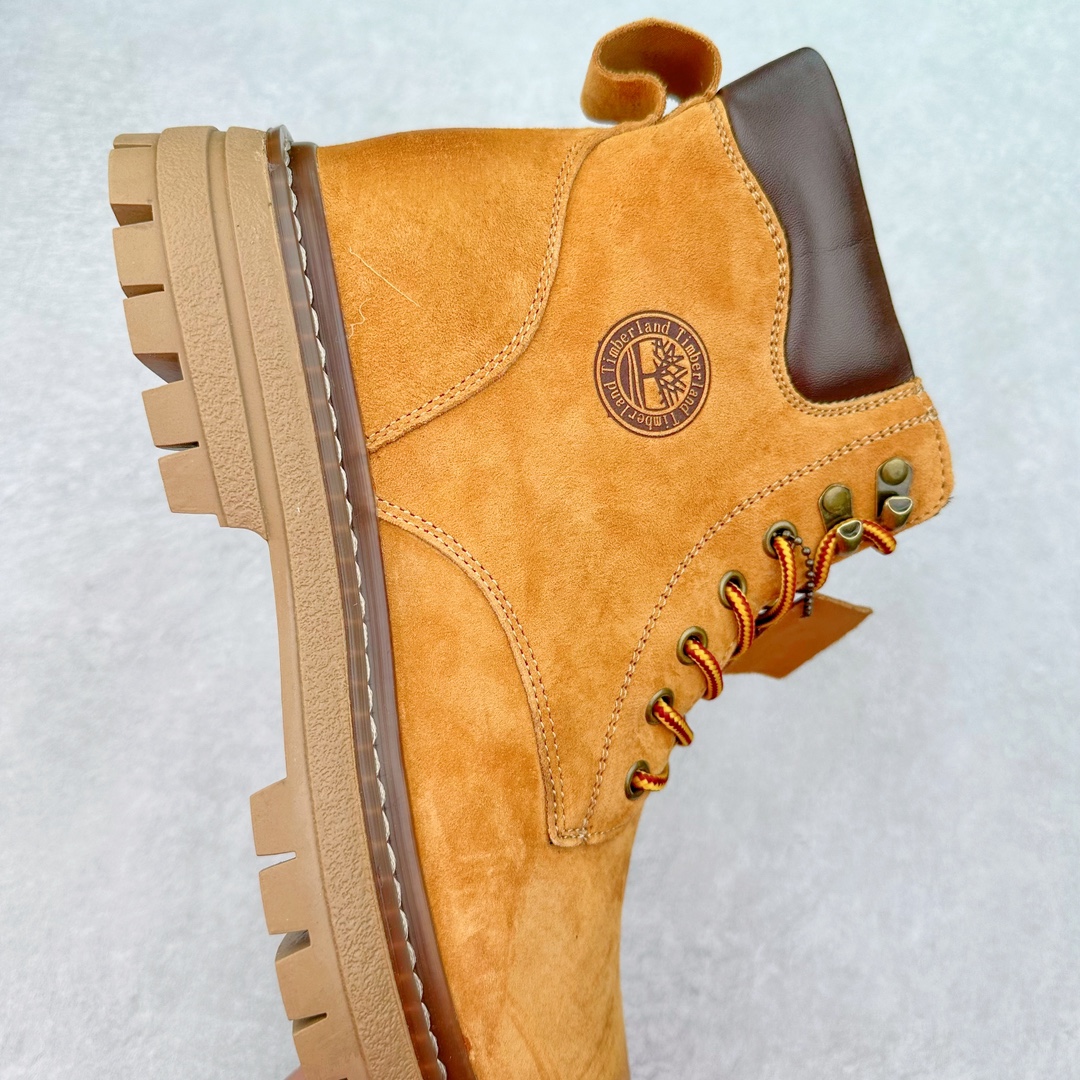 图片[6]-Timberland添柏岚/天伯伦户外高帮休闲大黄靴系列 #广东大厂品质 原盒原包装 #24ss新款 时尚潮流搭配 面料采用意大利🇮🇹顶级磨砂细纹牛皮 搭配防臭防腐真皮乳胶鞋垫 大底到五金都是代工厂原材料制作 同原版固特异永不开胶工艺 好货不杀猪 首单质量严格把控 全网独家首发 品质毋庸置疑 全套官网统一包装 给您完美的穿着体验 质量考究耐穿 型男必备 专治不帅 高品质脚感一流 今年冬季防寒户外专用 日常随意搭配 尺码：38 39 40 41 42 43 44（皮鞋码）-选品中心