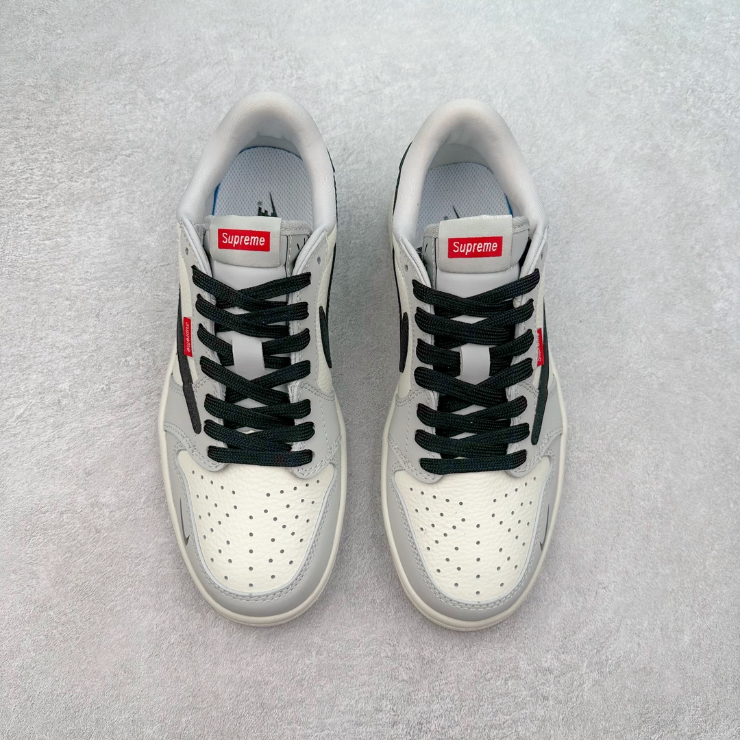 图片[2]-TS x Air Jordan AJ1 Low 倒钩低帮联名定制配色 JH6089-003 原厂内置气垫魔块 A模大底 头层小牛皮 鞋舌AJ原厂专用牛津布+AJ专用反口珍珠布+原厂无杂质高弹内里海棉+特殊封边弹力鞋带 尺码：36 36.5 37.5 38 38.5 39 40 40.5 41 42 42.5 43 44 44.5 45 46 47.5-选品中心