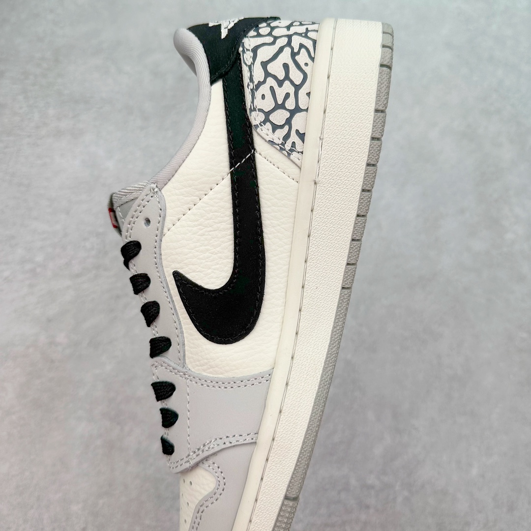 图片[7]-TS x Air Jordan AJ1 Low 倒钩低帮联名定制配色 JH6089-003 原厂内置气垫魔块 A模大底 头层小牛皮 鞋舌AJ原厂专用牛津布+AJ专用反口珍珠布+原厂无杂质高弹内里海棉+特殊封边弹力鞋带 尺码：36 36.5 37.5 38 38.5 39 40 40.5 41 42 42.5 43 44 44.5 45 46 47.5-选品中心