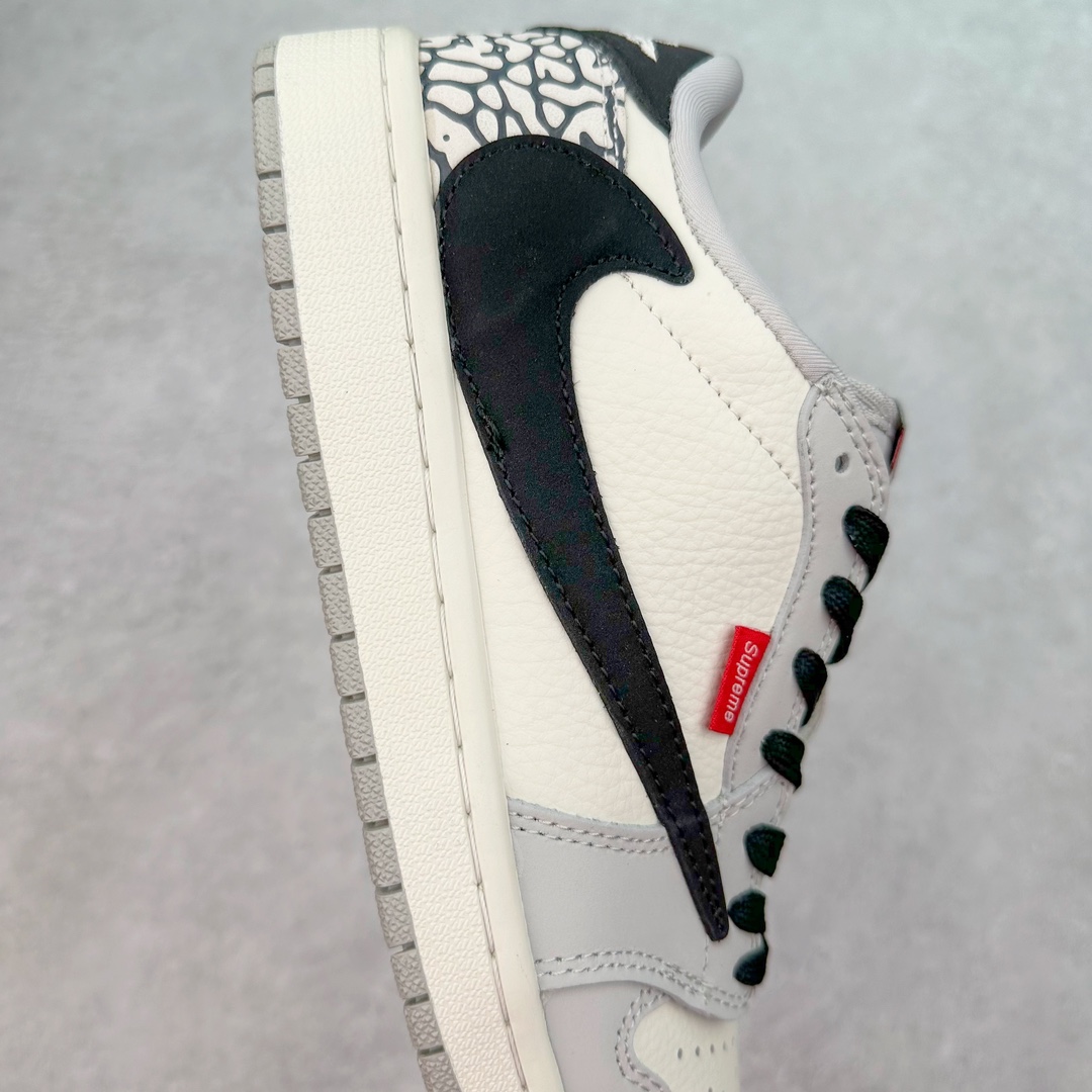 图片[6]-TS x Air Jordan AJ1 Low 倒钩低帮联名定制配色 JH6089-003 原厂内置气垫魔块 A模大底 头层小牛皮 鞋舌AJ原厂专用牛津布+AJ专用反口珍珠布+原厂无杂质高弹内里海棉+特殊封边弹力鞋带 尺码：36 36.5 37.5 38 38.5 39 40 40.5 41 42 42.5 43 44 44.5 45 46 47.5-选品中心