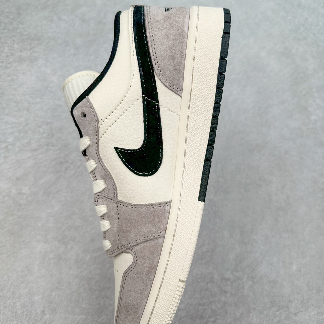 图片[7]-Air Jordan AJ1 Low 低帮系列定制配色 SJ9950-034 原厂内置气垫魔块 A模大底 头层小牛皮 鞋舌AJ原厂专用牛津布+AJ专用反口珍珠布+原厂无杂质高弹内里海棉+特殊封边弹力鞋带 尺码：36 36.5 37.5 38 38.5 39 40 40.5 41 42 42.5 43 44 44.5 45 46-选品中心