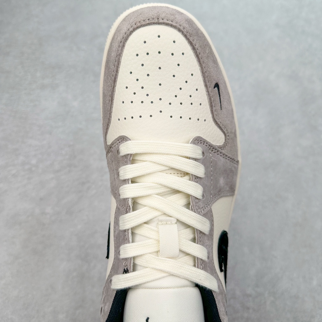 图片[4]-Air Jordan AJ1 Low 低帮系列定制配色 SJ9950-034 原厂内置气垫魔块 A模大底 头层小牛皮 鞋舌AJ原厂专用牛津布+AJ专用反口珍珠布+原厂无杂质高弹内里海棉+特殊封边弹力鞋带 尺码：36 36.5 37.5 38 38.5 39 40 40.5 41 42 42.5 43 44 44.5 45 46-选品中心