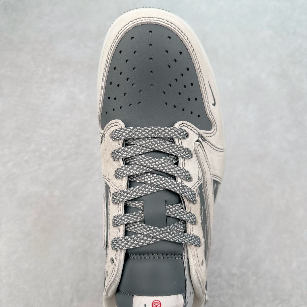 图片[4]-TS x Air Jordan AJ1 Low 倒钩低帮联名定制配色 XZ3398-002 原厂内置气垫魔块 A模大底 头层小牛皮 鞋舌AJ原厂专用牛津布+AJ专用反口珍珠布+原厂无杂质高弹内里海棉+特殊封边弹力鞋带 尺码：36 36.5 37.5 38 38.5 39 40 40.5 41 42 42.5 43 44 44.5 45 46 47.5-选品中心