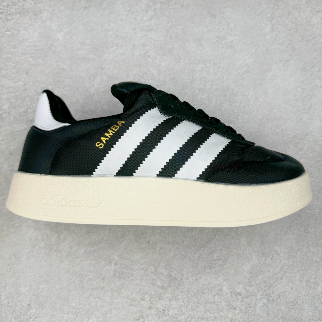 AD Originals Tenis Samba Home 舒适简约 防滑耐磨低帮板鞋 男女同款 黑色 IE1434 尺码:36 36.5 37.5 38 38.5 39 40 40.5 41 42 42.5 43 44 44.5 45-选品中心