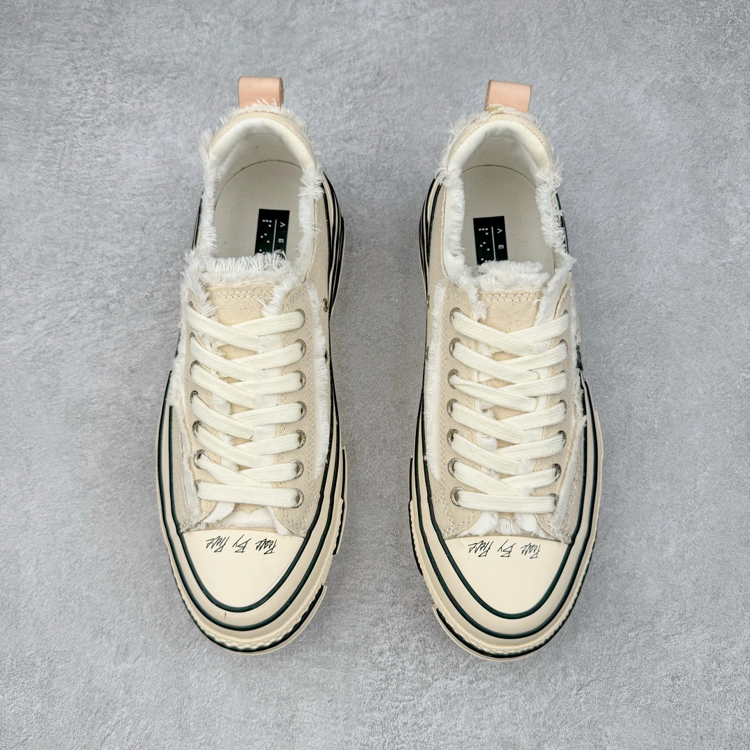 图片[2]-＃零售版 吴建豪个人新锐品牌 xVESSEL G.O.P. Low解构重叠厚底软木低帮百搭增高帆布硫化板鞋 东莞纯原 大厂出品 目前为止唯一天花板版本纯原级别 众明星网红上脚支持扫码防伪标签特殊效果 支持NFC网页编码识别 升级厚实木塞内底 纯手工贴合多重围条硫化工艺 正确渐变效果原盒包装物 采用12蛊司厚实舒适帆布面料 流苏做旧复古效果 余文乐 蔡徐坤助攻款式 尺码：35 36 37 38 39 40 41 42 43 44 45-选品中心