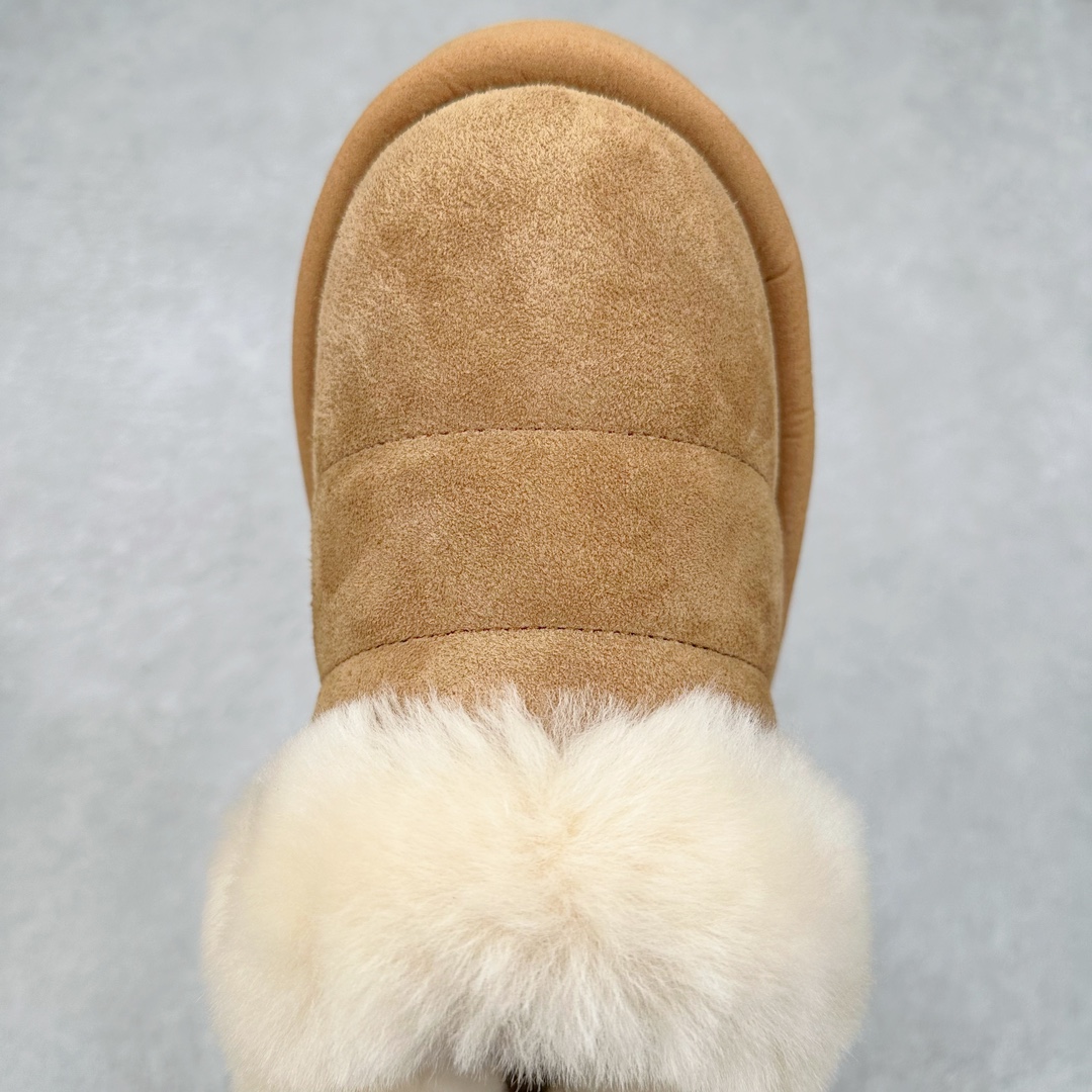 图片[4]-＃GD UGG 6390经典秋冬羊皮毛一体雪地靴 隆丰A级澳洲进口羊皮毛一体 完全遵循ZP工艺流程 代工厂原厂版师 秉承无原鞋不开发选择 注重每一处细节 市面最正版型 TREADLITE\\\”轻翼\\\”科技外底 轻便/耐用/柔韧/桩型【售后郑重承诺】一个月内若出现重大脱胶/断底等质量问题 直接为您换新 翻毛皮鞋面 细腻亲肤再生聚酯纤维滚边 舒适易打理 保暖性佳 UGG plush™ 里衬和内底 茸软亲肤 舒适暖足 经典鞋型搭配轻盈厚底 稳稳拿捏秋冬出街时髦造型 Treadlite by UGG 轻翼大底 轻盈缓震 为双足减负 舒适轻便 助你轻松畅玩整天 尺码：35 36 37 38 39 40-选品中心