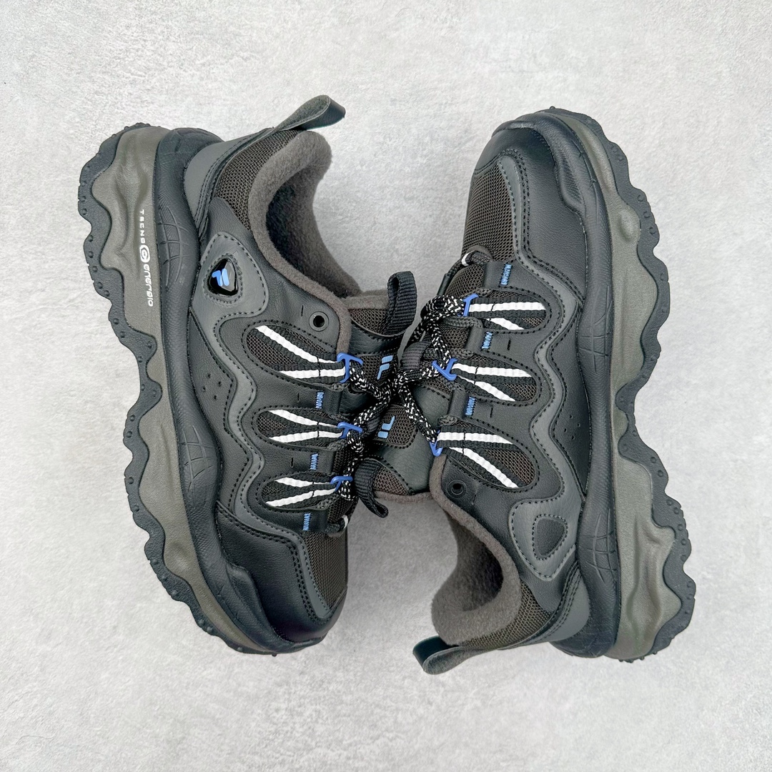 图片[3]-斐乐FILA FUSION QD96 熔岩系列老爹风增高复古中性休闲运动慢跑鞋 #原楦原纸版数据开发#采用纤维皮革饰片拼接透气网布材质#独立发泡EVA中底+耐磨橡胶外底，明显增高4.5CM 尺码：36 36.5 37.5 38 38.5 39 40-选品中心