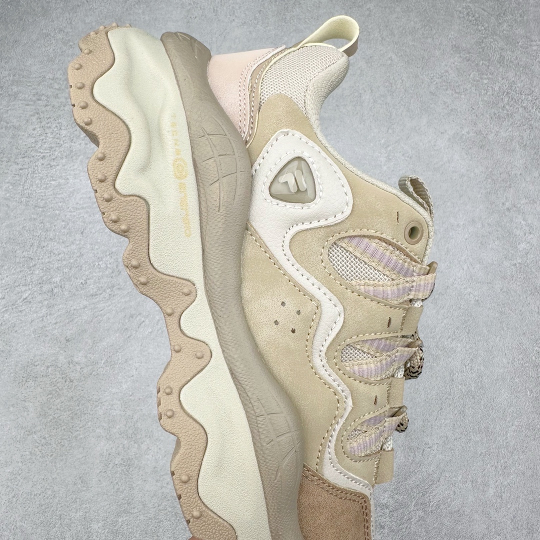 图片[6]-斐乐FILA FUSION QD96 熔岩系列老爹风增高复古中性休闲运动慢跑鞋 #原楦原纸版数据开发#采用纤维皮革饰片拼接透气网布材质#独立发泡EVA中底+耐磨橡胶外底，明显增高4.5CM 尺码：36 36.5 37.5 38 38.5 39 40-选品中心