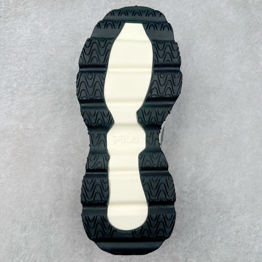 图片[9]-斐乐FILA FUSION QD96 熔岩系列老爹风增高复古中性休闲运动慢跑鞋 #原楦原纸版数据开发#采用纤维皮革饰片拼接透气网布材质#独立发泡EVA中底+耐磨橡胶外底，明显增高4.5CM 尺码：36 36.5 37.5 38 38.5 39 40-选品中心