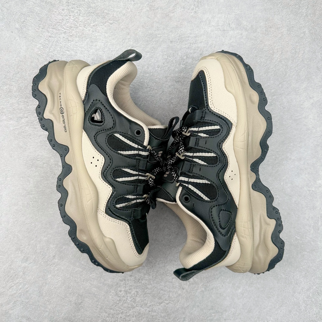 图片[3]-斐乐FILA FUSION QD96 熔岩系列老爹风增高复古中性休闲运动慢跑鞋 #原楦原纸版数据开发#采用纤维皮革饰片拼接透气网布材质#独立发泡EVA中底+耐磨橡胶外底，明显增高4.5CM 尺码：36 36.5 37.5 38 38.5 39 40-选品中心