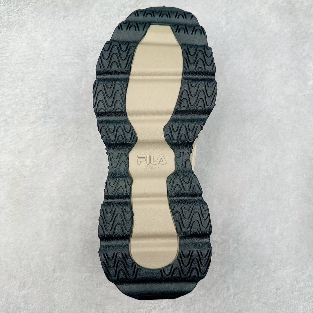 图片[9]-斐乐FILA FUSION QD96 熔岩系列老爹风增高复古中性休闲运动慢跑鞋 #原楦原纸版数据开发#采用纤维皮革饰片拼接透气网布材质#独立发泡EVA中底+耐磨橡胶外底，明显增高4.5CM 尺码：36 36.5 37.5 38 38.5 39 40-选品中心