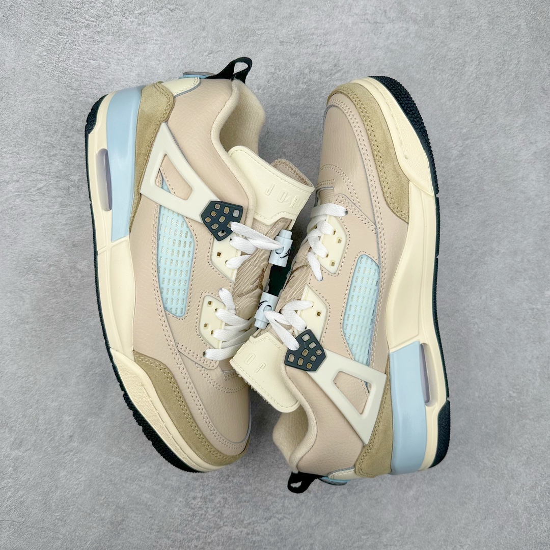 图片[3]-Jordan Spizike Low AJ复古低帮篮球鞋 这款鞋子著名导演斯派克李的Jordan Spizike专属 预计于明年夏季推出全新低帮版本 将包括三款配色 经典爆裂纹非常复古 两款配色分别以大学红和黑曜石蓝进行区分 鞋身设计中依旧带有大象爆裂纹、鞋侧束带、塑胶网布等经典元素 之后 在鞋舌、内衬以及鞋底等位置缀以大学红和黑曜石蓝搭配 带来全新造型 尺码：36 36.5 37.5 38 38.5 39 40 40.5 41 42 42.5 43 44 44.5 45 46 47.5-选品中心