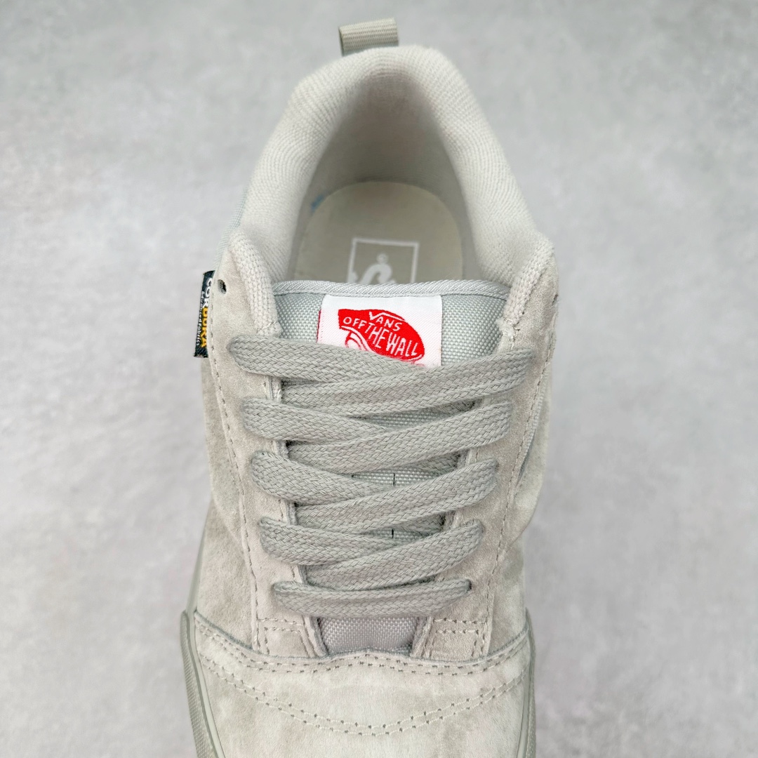 图片[5]-Vans Knu Skool 灰色 万斯低帮复古休闲硫化面包鞋 肥胖版大LOGO原版全皮猪八面料 货号：VN000CS0239 尺码：35 36 36.5 37 38 38.5 39 40 40.5 41 42 42.5 43 44-选品中心