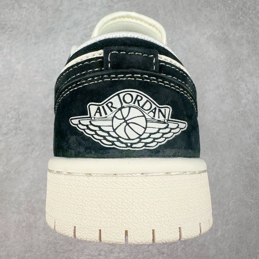图片[8]-Air Jordan AJ1 Low 低帮系列定制配色 SJ9950-038 原厂内置气垫魔块 A模大底 头层小牛皮 鞋舌AJ原厂专用牛津布+AJ专用反口珍珠布+原厂无杂质高弹内里海棉+特殊封边弹力鞋带 尺码：36 36.5 37.5 38 38.5 39 40 40.5 41 42 42.5 43 44 44.5 45 46-选品中心