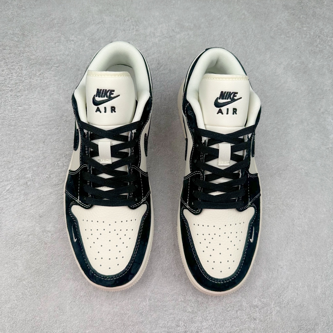 图片[2]-Air Jordan AJ1 Low 低帮系列定制配色 SJ9950-038 原厂内置气垫魔块 A模大底 头层小牛皮 鞋舌AJ原厂专用牛津布+AJ专用反口珍珠布+原厂无杂质高弹内里海棉+特殊封边弹力鞋带 尺码：36 36.5 37.5 38 38.5 39 40 40.5 41 42 42.5 43 44 44.5 45 46-选品中心