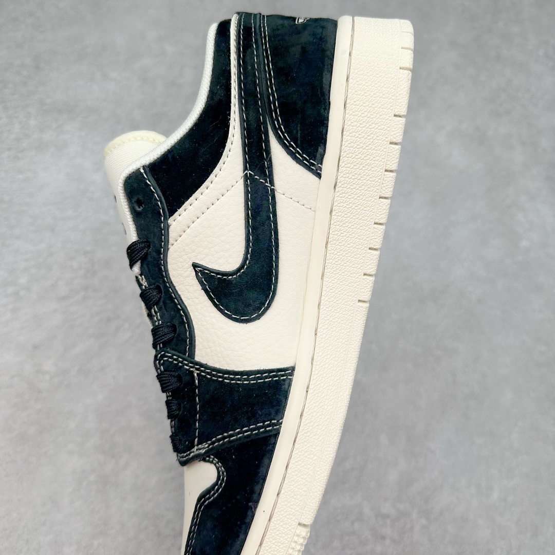 图片[7]-Air Jordan AJ1 Low 低帮系列定制配色 SJ9950-038 原厂内置气垫魔块 A模大底 头层小牛皮 鞋舌AJ原厂专用牛津布+AJ专用反口珍珠布+原厂无杂质高弹内里海棉+特殊封边弹力鞋带 尺码：36 36.5 37.5 38 38.5 39 40 40.5 41 42 42.5 43 44 44.5 45 46-选品中心