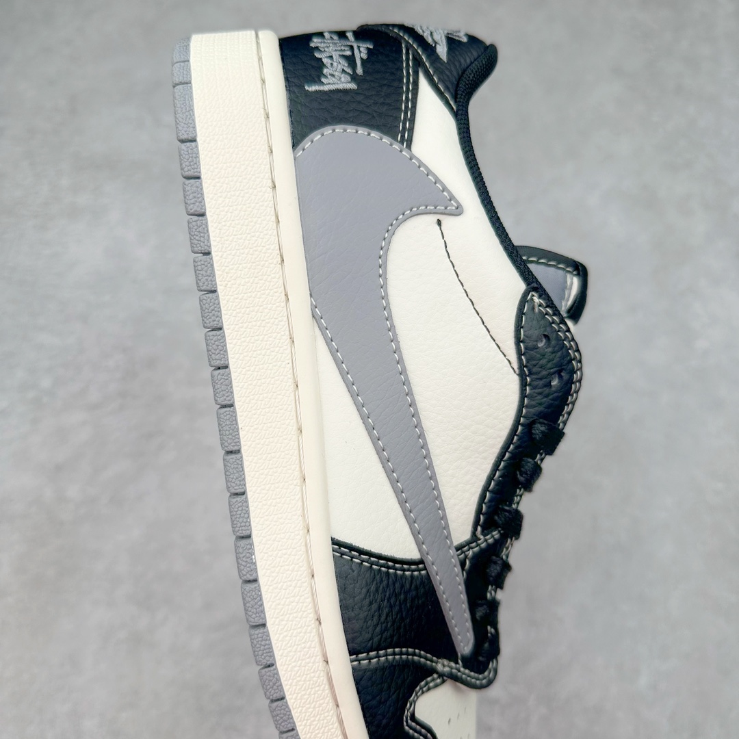 图片[6]-TS x Air Jordan AJ1 Low 倒钩低帮联名定制配色 XZ5168-601 原厂内置气垫魔块 A模大底 头层小牛皮 鞋舌AJ原厂专用牛津布+AJ专用反口珍珠布+原厂无杂质高弹内里海棉+特殊封边弹力鞋带 尺码：36 36.5 37.5 38 38.5 39 40 40.5 41 42 42.5 43 44 44.5 45 46 47.5-选品中心
