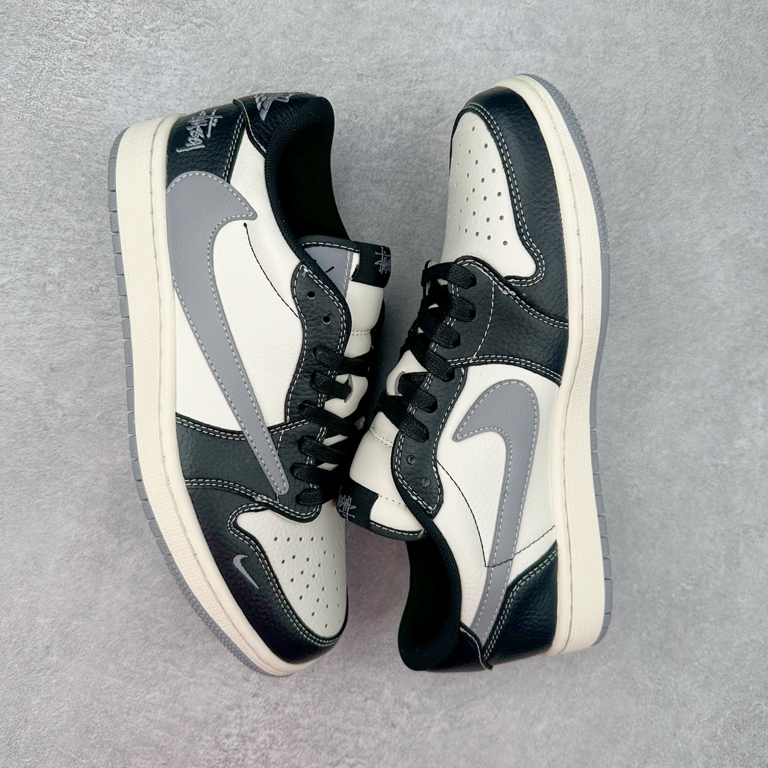 图片[3]-TS x Air Jordan AJ1 Low 倒钩低帮联名定制配色 XZ5168-601 原厂内置气垫魔块 A模大底 头层小牛皮 鞋舌AJ原厂专用牛津布+AJ专用反口珍珠布+原厂无杂质高弹内里海棉+特殊封边弹力鞋带 尺码：36 36.5 37.5 38 38.5 39 40 40.5 41 42 42.5 43 44 44.5 45 46 47.5-选品中心