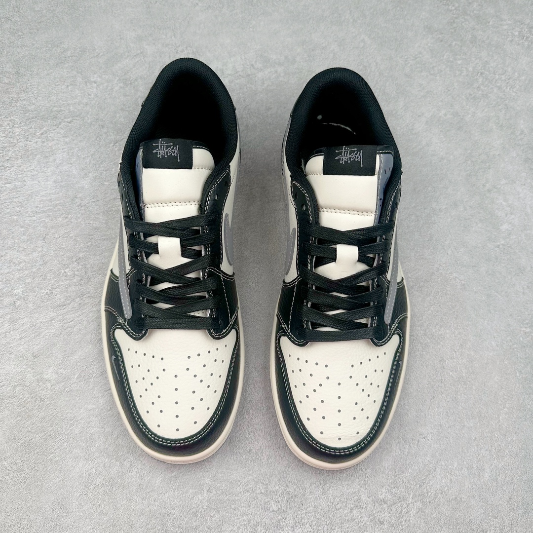 图片[2]-TS x Air Jordan AJ1 Low 倒钩低帮联名定制配色 XZ5168-601 原厂内置气垫魔块 A模大底 头层小牛皮 鞋舌AJ原厂专用牛津布+AJ专用反口珍珠布+原厂无杂质高弹内里海棉+特殊封边弹力鞋带 尺码：36 36.5 37.5 38 38.5 39 40 40.5 41 42 42.5 43 44 44.5 45 46 47.5-选品中心