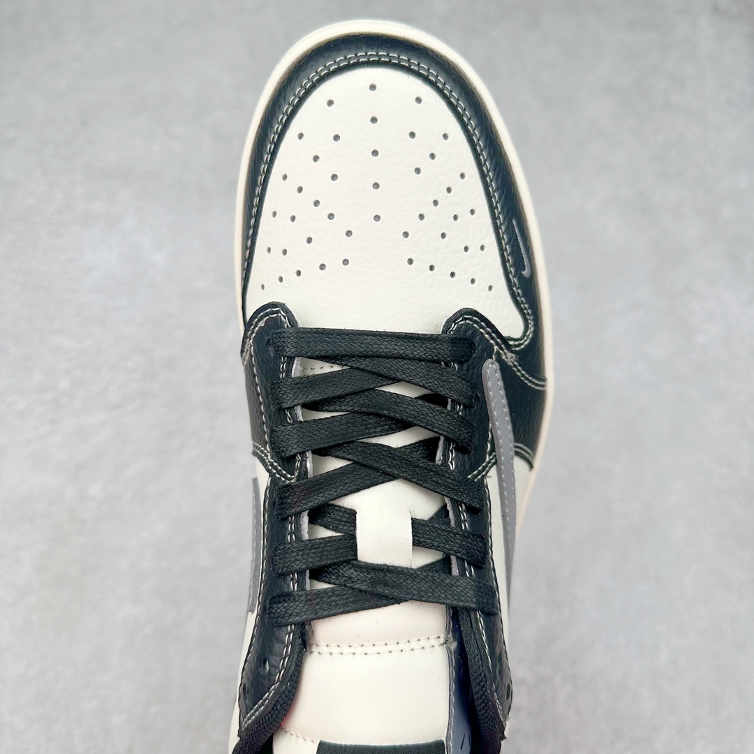 图片[4]-TS x Air Jordan AJ1 Low 倒钩低帮联名定制配色 XZ5168-601 原厂内置气垫魔块 A模大底 头层小牛皮 鞋舌AJ原厂专用牛津布+AJ专用反口珍珠布+原厂无杂质高弹内里海棉+特殊封边弹力鞋带 尺码：36 36.5 37.5 38 38.5 39 40 40.5 41 42 42.5 43 44 44.5 45 46 47.5-选品中心