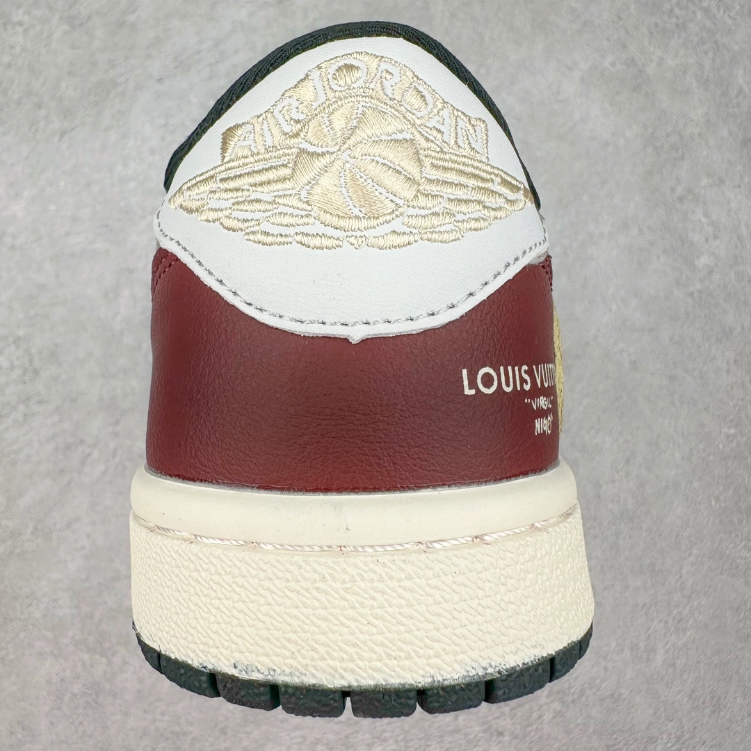 图片[8]-TS x Air Jordan AJ1 Low 倒钩低帮联名定制配色 LX1988-400 原厂内置气垫魔块 A模大底 头层小牛皮 鞋舌AJ原厂专用牛津布+AJ专用反口珍珠布+原厂无杂质高弹内里海棉+特殊封边弹力鞋带 尺码：36 36.5 37.5 38 38.5 39 40 40.5 41 42 42.5 43 44 44.5 45 46 47.5-选品中心