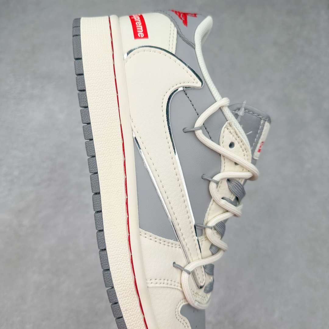 图片[6]-TS x Air Jordan AJ1 Low 倒钩低帮联名定制配色 SJ0086-137 原厂内置气垫魔块 A模大底 头层小牛皮 鞋舌AJ原厂专用牛津布+AJ专用反口珍珠布+原厂无杂质高弹内里海棉+特殊封边弹力鞋带 尺码：36 36.5 37.5 38 38.5 39 40 40.5 41 42 42.5 43 44 44.5 45 46 47.5-选品中心