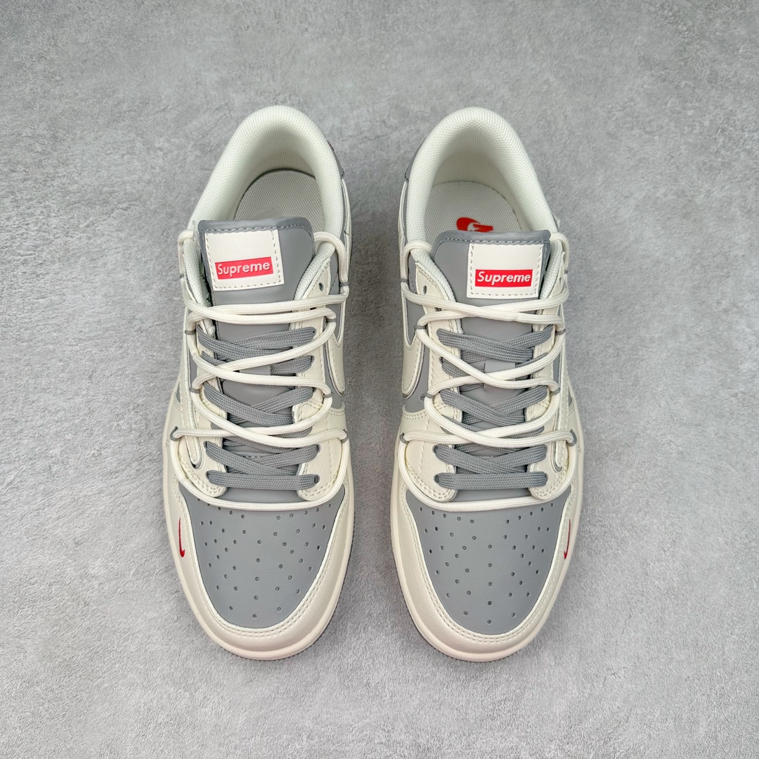 图片[2]-TS x Air Jordan AJ1 Low 倒钩低帮联名定制配色 SJ0086-137 原厂内置气垫魔块 A模大底 头层小牛皮 鞋舌AJ原厂专用牛津布+AJ专用反口珍珠布+原厂无杂质高弹内里海棉+特殊封边弹力鞋带 尺码：36 36.5 37.5 38 38.5 39 40 40.5 41 42 42.5 43 44 44.5 45 46 47.5-选品中心