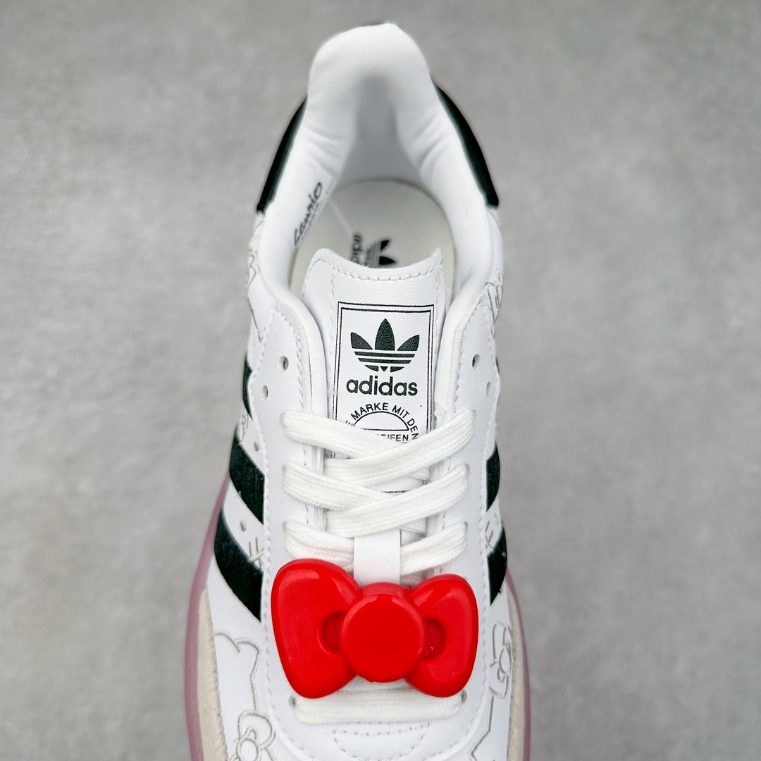 图片[5]-AD Samba XLG 桑巴舞加大厚底版系列德训风百搭松糕休闲运动板鞋生胶底 IG4450 自Originals Samba成功借势Blokecore风潮一跃成为街头巷尾的焦点鞋款后,不论是围绕Samba本身打造的各式「变种版本」,还是以Samba为蓝本打造联名鞋款,都成为了时尚潮流人士日常穿搭首选。Samba XLG是adidas Originals不断扩展XLG系列的一部分,旨在与年轻文化相契合,迎合那些希望通过个性时尚表达自我而不愿牺牲舒适度的年轻群体。街头时尚领域的Gen Z特别偏爱宽松的穿着风格。Samba XLG针对这一点做了创新。它在延续Samba OG经典设计的基础上,迎合年轻群体的穿着习惯,重塑为宽大的鞋身比例轮廓以及加厚中底,让消费者轻松展示自己独特的风格。全新的Samba XLG系列不仅迎合了当下年轻群体的穿搭习惯,加宽了鞋身比例以及将中底进一步增厚,在视觉比例上更加饱满,同时还保留了经典Samba的细节,这样一来,鞋迷朋友在穿搭上不仅能更加个性化,而且还能延续一定的复古感受。尺码：36 36⅔ 37⅓ 38 38⅔ 39⅓ 40 40⅔ 41⅓ 42 42⅔ 43⅓ 44 45-选品中心