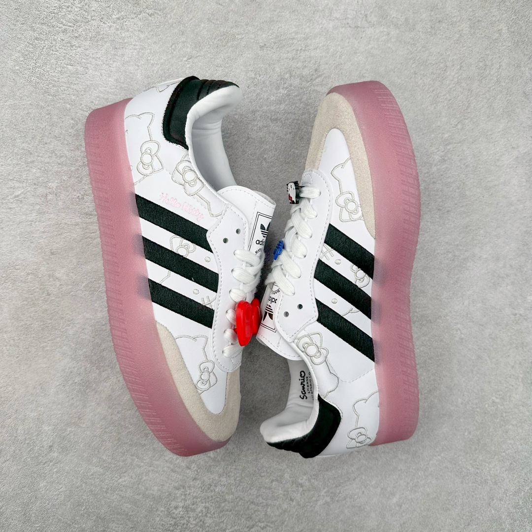 图片[3]-AD Samba XLG 桑巴舞加大厚底版系列德训风百搭松糕休闲运动板鞋生胶底 IG4450 自Originals Samba成功借势Blokecore风潮一跃成为街头巷尾的焦点鞋款后,不论是围绕Samba本身打造的各式「变种版本」,还是以Samba为蓝本打造联名鞋款,都成为了时尚潮流人士日常穿搭首选。Samba XLG是adidas Originals不断扩展XLG系列的一部分,旨在与年轻文化相契合,迎合那些希望通过个性时尚表达自我而不愿牺牲舒适度的年轻群体。街头时尚领域的Gen Z特别偏爱宽松的穿着风格。Samba XLG针对这一点做了创新。它在延续Samba OG经典设计的基础上,迎合年轻群体的穿着习惯,重塑为宽大的鞋身比例轮廓以及加厚中底,让消费者轻松展示自己独特的风格。全新的Samba XLG系列不仅迎合了当下年轻群体的穿搭习惯,加宽了鞋身比例以及将中底进一步增厚,在视觉比例上更加饱满,同时还保留了经典Samba的细节,这样一来,鞋迷朋友在穿搭上不仅能更加个性化,而且还能延续一定的复古感受。尺码：36 36⅔ 37⅓ 38 38⅔ 39⅓ 40 40⅔ 41⅓ 42 42⅔ 43⅓ 44 45-选品中心