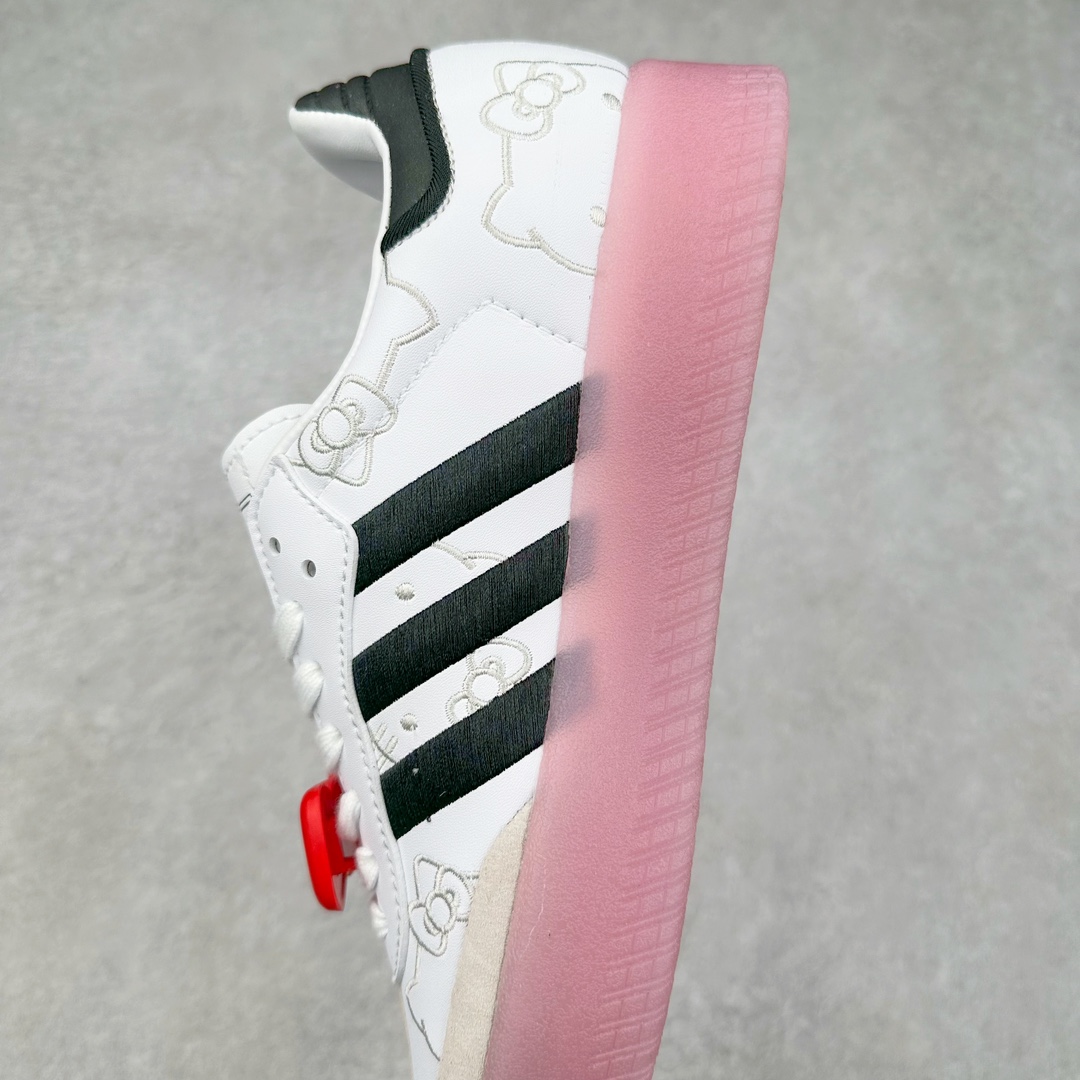 图片[7]-AD Samba XLG 桑巴舞加大厚底版系列德训风百搭松糕休闲运动板鞋生胶底 IG4450 自Originals Samba成功借势Blokecore风潮一跃成为街头巷尾的焦点鞋款后,不论是围绕Samba本身打造的各式「变种版本」,还是以Samba为蓝本打造联名鞋款,都成为了时尚潮流人士日常穿搭首选。Samba XLG是adidas Originals不断扩展XLG系列的一部分,旨在与年轻文化相契合,迎合那些希望通过个性时尚表达自我而不愿牺牲舒适度的年轻群体。街头时尚领域的Gen Z特别偏爱宽松的穿着风格。Samba XLG针对这一点做了创新。它在延续Samba OG经典设计的基础上,迎合年轻群体的穿着习惯,重塑为宽大的鞋身比例轮廓以及加厚中底,让消费者轻松展示自己独特的风格。全新的Samba XLG系列不仅迎合了当下年轻群体的穿搭习惯,加宽了鞋身比例以及将中底进一步增厚,在视觉比例上更加饱满,同时还保留了经典Samba的细节,这样一来,鞋迷朋友在穿搭上不仅能更加个性化,而且还能延续一定的复古感受。尺码：36 36⅔ 37⅓ 38 38⅔ 39⅓ 40 40⅔ 41⅓ 42 42⅔ 43⅓ 44 45-选品中心