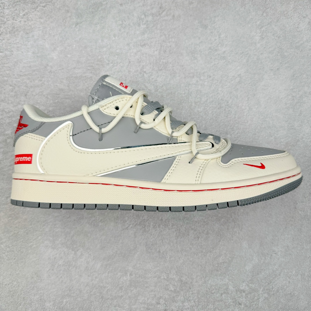 TS x Air Jordan AJ1 Low 倒钩低帮联名定制配色 SJ0086-137 原厂内置气垫魔块 A模大底 头层小牛皮 鞋舌AJ原厂专用牛津布+AJ专用反口珍珠布+原厂无杂质高弹内里海棉+特殊封边弹力鞋带 尺码:36 36.5 37.5 38 38.5 39 40 40.5 41 42 42.5 43 44 44.5 45 46 47.5-选品中心