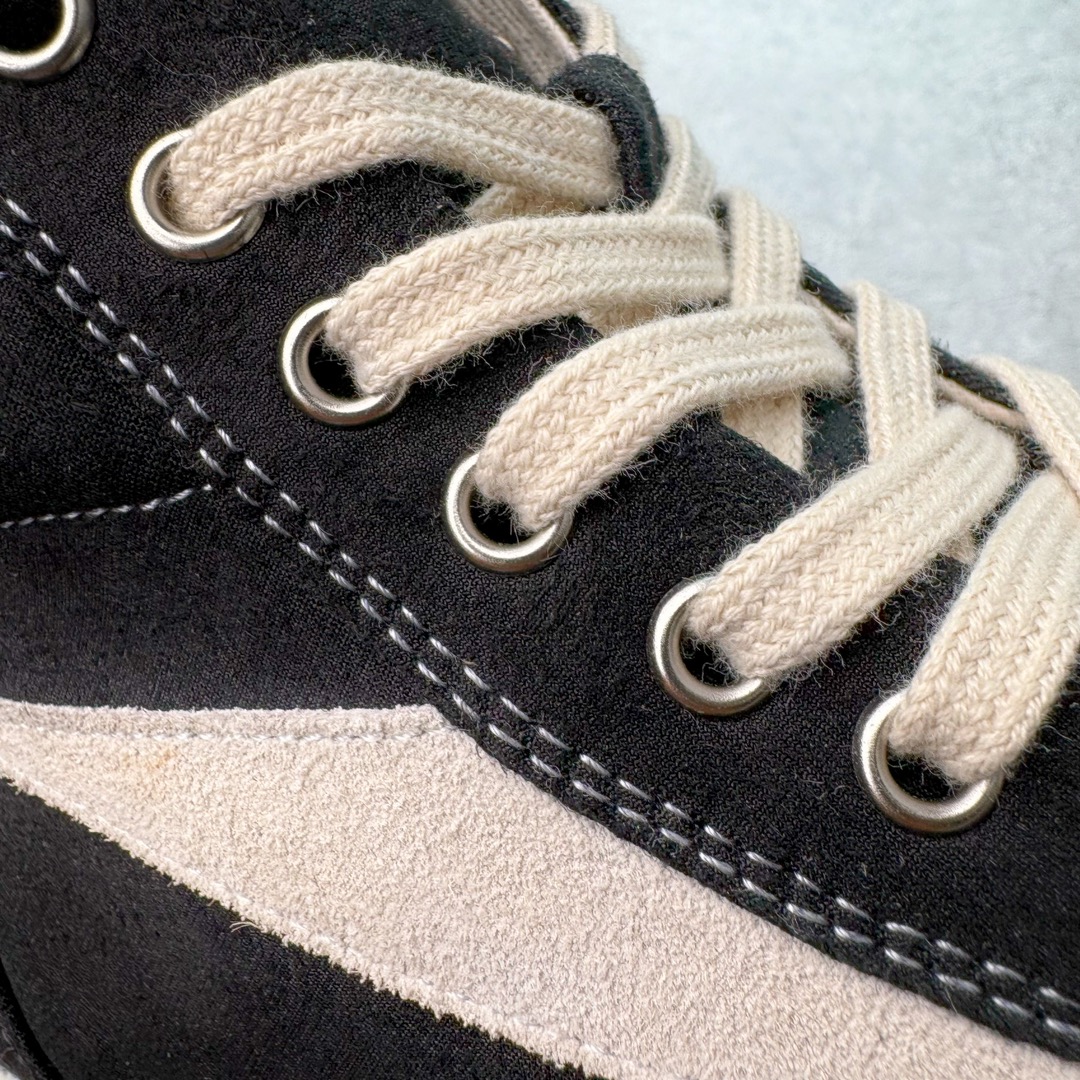 图片[16]-＃DG纯原 Rick Owens Drkshdw 瑞克·欧文斯皮面高帮时尚运动板鞋 黑白 二级市场已经7K以上 平台客户随意卖四位数 RO广东原厂出品 纯原天花板 原版一比一复刻 冲正绝不翻车 还原度达到百分之98以上 原楦开发纸版版型 ZP拆解原版1：1复模裁片纸版 力求做到0错位 这样才能达到和zp一致的鞋型味道 采用进口cnc数控机床开发对版独家tpu奶香大底 区别于市场所有版本 zp同源全头层粒面小牛皮 达到和zp一致手感 原厂进口细纹布 万邦订购原厂高弹粉红色海绵 内里搭配软质细腻羊皮 TPU高密度大底 软硬度透光度高已经测试和原版一致 尺码：36 37 38 39 40 41 42 43 44 45 46-选品中心