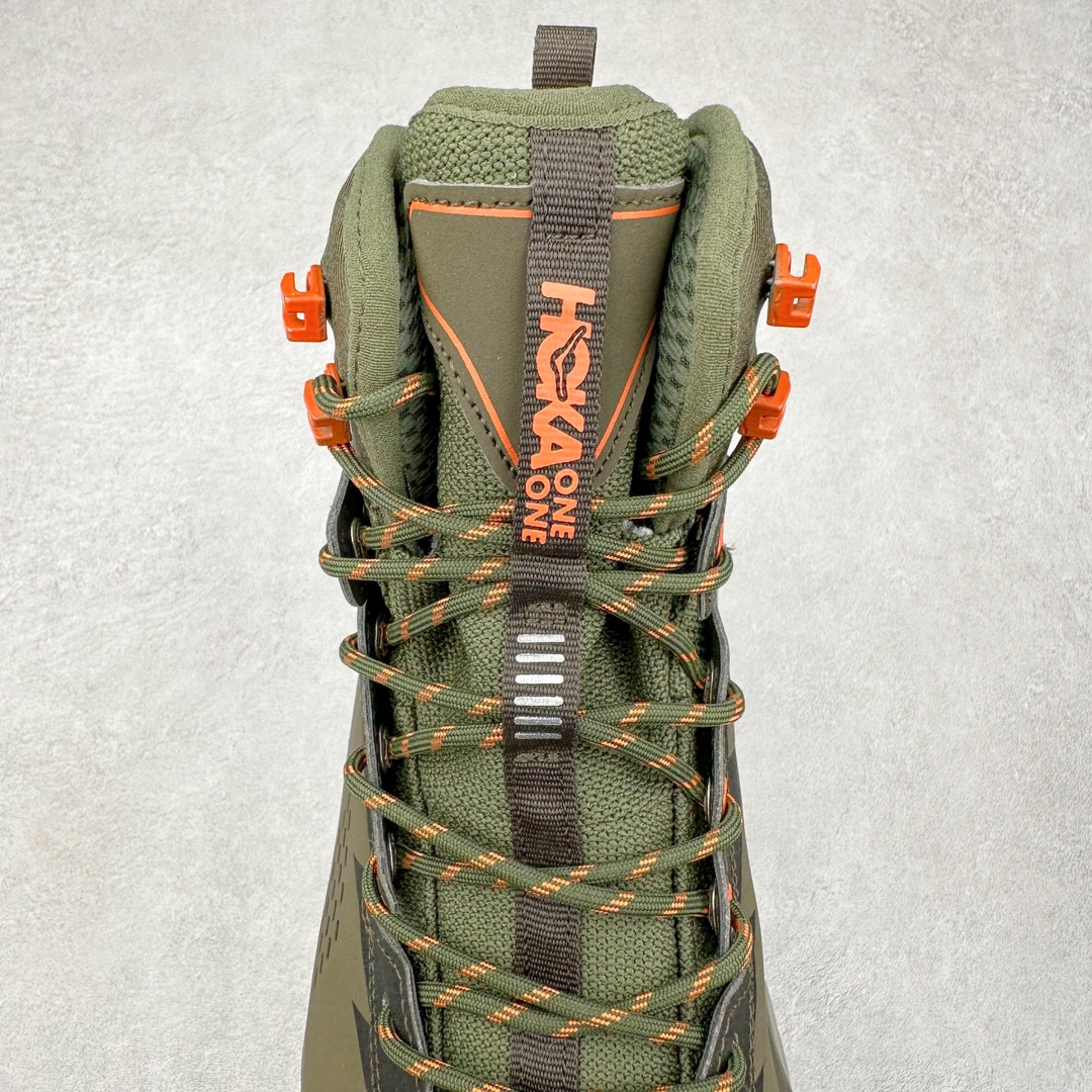 图片[5]-HOKA One One M KSY KAHA GTX Low 卡哈高帮系列厚底轻量坦克军靴户外登山运动鞋 正品代工厂版#原楦数据开发版型 采用磨砂牛剖革鞋面材质 轻量化材料Fresh Foam超轻量中底 复古老爹厚底旅游鞋火了 最潮户外鞋 2009年由法籍超马跑者 Nicolas Mermoud 及 Jean-Luc Diard 成立的运动鞋品牌 HOKA ONE ONE 最让人印象深刻超级厚的鞋底 看起来很重但实际上非常轻盈 轻量厚底的鞋底反而能够给跑者更稳定的缓震效果 在跑界相当有名 也陆续出了登山鞋、徒步鞋、慢跑鞋几种专门鞋款 HOKA ONE ONE 鞋款颜色大多设计萤光或鲜艳色系 搭配上超大的Logo 虽然好穿好走好跑又轻 但称不上时髦 尺码：36 36.5 37.5 38 38.5 39 40 40.5 41 42 42.5 43 44 44.5 45-选品中心