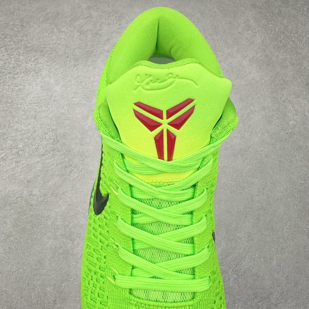 图片[5]-NK Kobe 9 Elite Protro 科比九代精英款低帮实战篮球鞋 FZ7334-100 设计灵感中与以往几代的耐克 ZOOM KOBE 系列一样，加入了签名，密码，碳板这些元素，在表达它的主人身份的同时，也显示了自己的与众不同。鞋后跟的九条红色代表的则是科比接受跟腱修复手术后的伤疤，象征了科比坚韧的赛场性格。此外，耐克Kobe 9 Elite也用到了耐克最新的 Flyknit科技，在使 耐克Kobe 9 Elite更加轻盈的同时，也变得更有支撑性与耐用性。鞋身两侧以及经常弯折的区域采用的则是更紧密的连接方式。看似夸张的超高帮设计并不会在实战中影响脚的感受，其完美的包裹性并没有降低耐克Kobe 9 Elite本身的灵活性。再夸张的动作，鞋面都会紧紧包裹脚部，丝毫不会影响发挥。尺码：40 40.5 41 42 42.5 43 44 44.5 45 46-选品中心