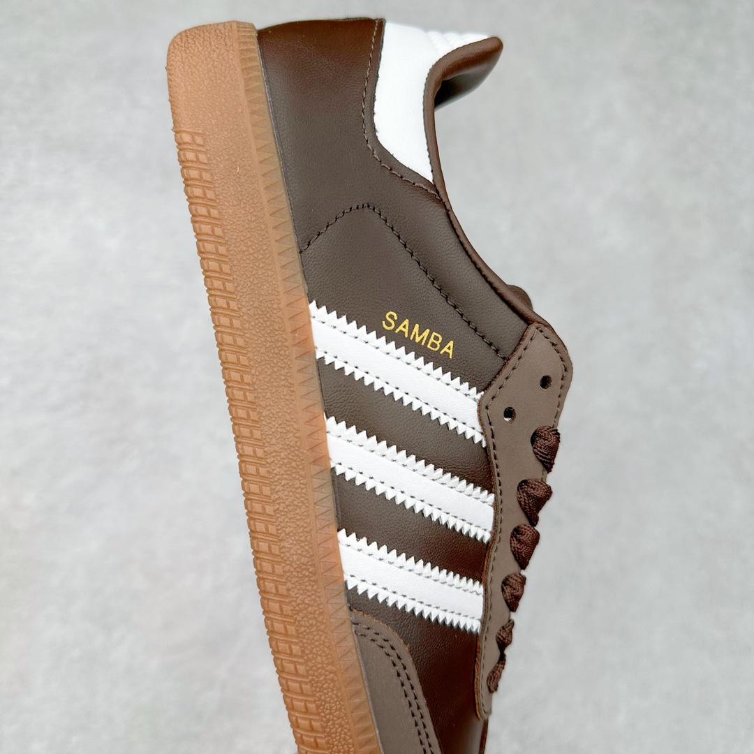 图片[6]-AD Original Samba OG 复古经典轻便板鞋 IE6522 这款桑巴鞋展示了高质量的工艺 带有装饰的超锁缝制和无缝的手感 柔软、柔软的皮革造型和标志性的3条纹完成了精致的外观 正规合身鞋带 鞋面上有绒面鞋垫 橡胶鞋底 享受正畸套筒软感 自50年代首次亮相以来就一直在赢得粉丝的青睐 尺码：36 36.5 37.5 38 38.5 39 40 40.5 41 42 42.5 43 44 44.5 45-选品中心