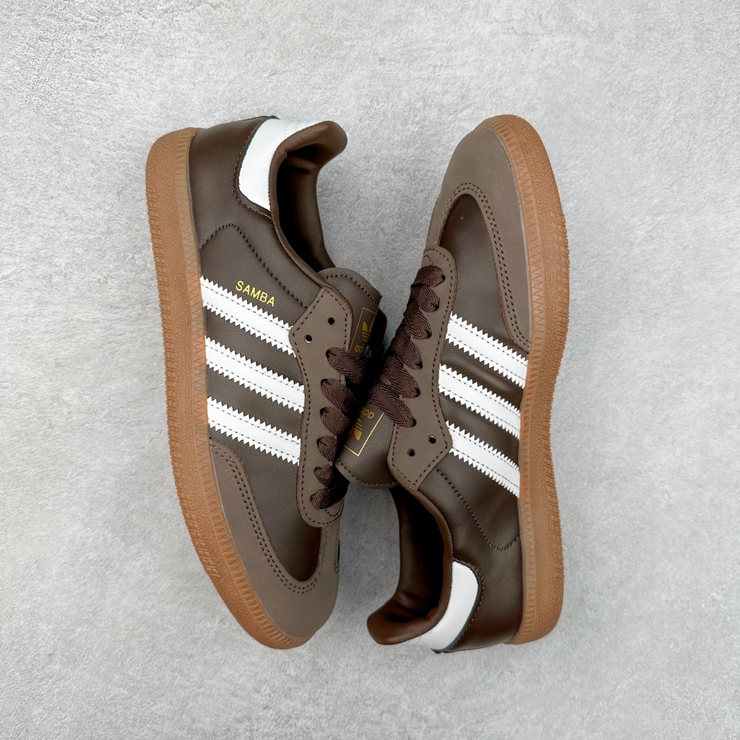 图片[3]-AD Original Samba OG 复古经典轻便板鞋 IE6522 这款桑巴鞋展示了高质量的工艺 带有装饰的超锁缝制和无缝的手感 柔软、柔软的皮革造型和标志性的3条纹完成了精致的外观 正规合身鞋带 鞋面上有绒面鞋垫 橡胶鞋底 享受正畸套筒软感 自50年代首次亮相以来就一直在赢得粉丝的青睐 尺码：36 36.5 37.5 38 38.5 39 40 40.5 41 42 42.5 43 44 44.5 45-选品中心