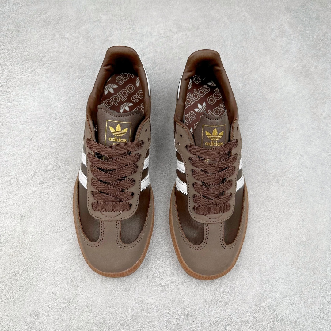 图片[2]-AD Original Samba OG 复古经典轻便板鞋 IE6522 这款桑巴鞋展示了高质量的工艺 带有装饰的超锁缝制和无缝的手感 柔软、柔软的皮革造型和标志性的3条纹完成了精致的外观 正规合身鞋带 鞋面上有绒面鞋垫 橡胶鞋底 享受正畸套筒软感 自50年代首次亮相以来就一直在赢得粉丝的青睐 尺码：36 36.5 37.5 38 38.5 39 40 40.5 41 42 42.5 43 44 44.5 45-选品中心