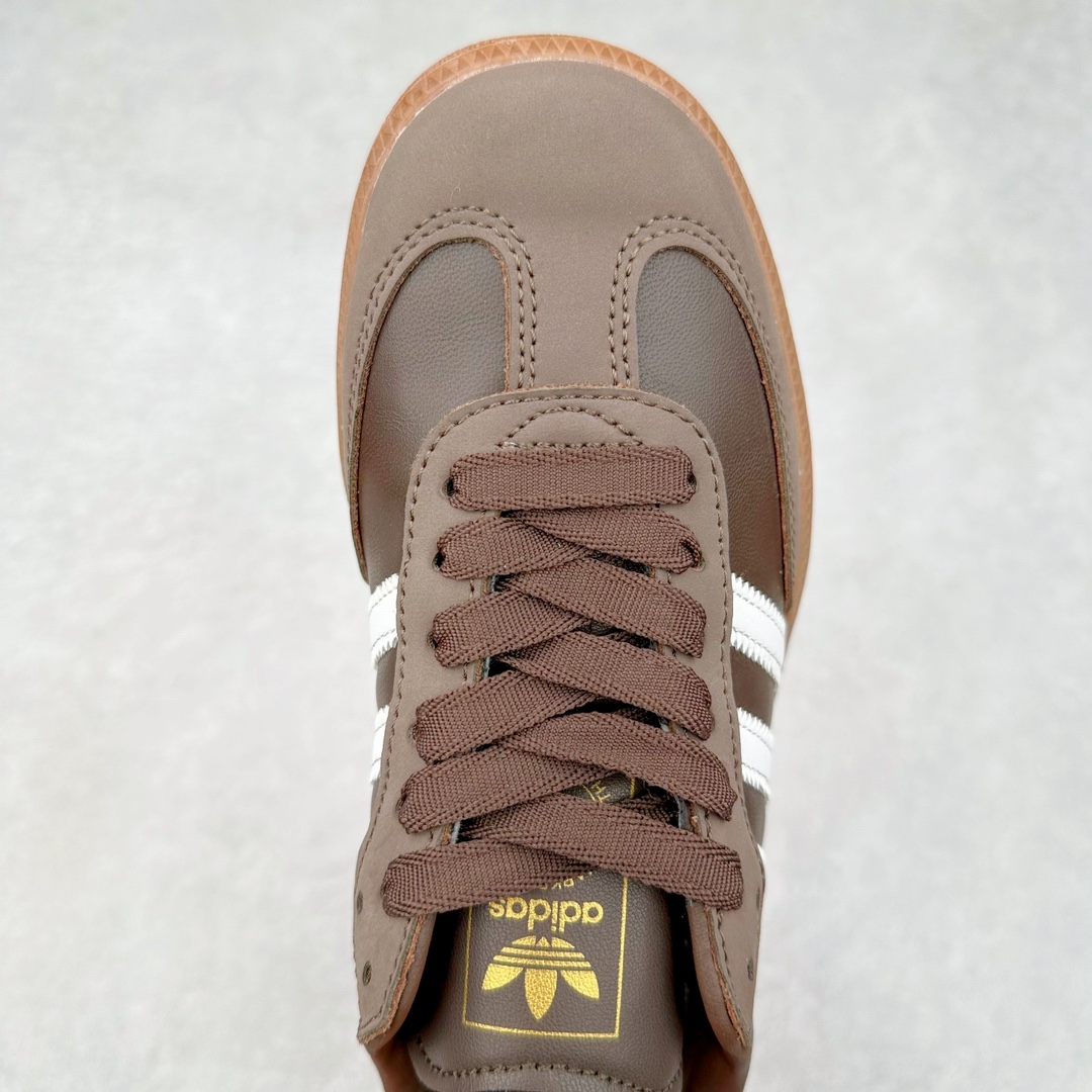 图片[4]-AD Original Samba OG 复古经典轻便板鞋 IE6522 这款桑巴鞋展示了高质量的工艺 带有装饰的超锁缝制和无缝的手感 柔软、柔软的皮革造型和标志性的3条纹完成了精致的外观 正规合身鞋带 鞋面上有绒面鞋垫 橡胶鞋底 享受正畸套筒软感 自50年代首次亮相以来就一直在赢得粉丝的青睐 尺码：36 36.5 37.5 38 38.5 39 40 40.5 41 42 42.5 43 44 44.5 45-选品中心