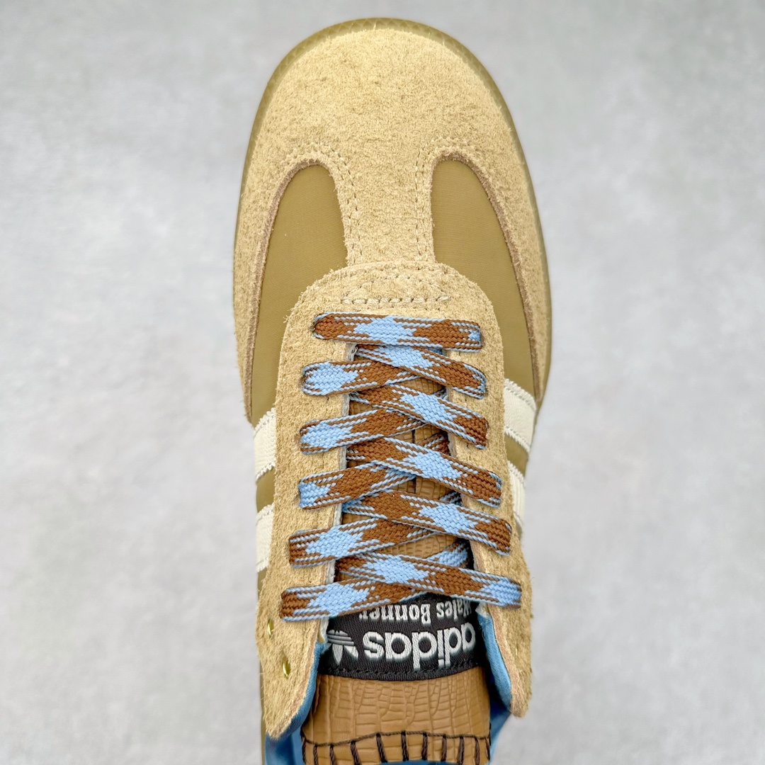 图片[4]-AD Original Samba OG 复古经典轻便板鞋 IH3261 这款桑巴鞋展示了高质量的工艺 带有装饰的超锁缝制和无缝的手感 柔软、柔软的皮革造型和标志性的3条纹完成了精致的外观 正规合身鞋带 鞋面上有绒面鞋垫 橡胶鞋底 享受正畸套筒软感 自50年代首次亮相以来就一直在赢得粉丝的青睐 尺码：36 36.5 37.5 38 38.5 39 40 40.5 41 42 42.5 43 44 44.5 45-选品中心