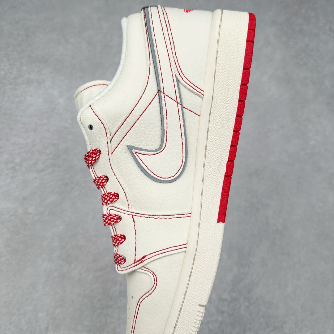 图片[7]-Air Jordan AJ1 Low 低帮系列定制配色 SJ9950-025 原厂内置气垫魔块 A模大底 头层小牛皮 鞋舌AJ原厂专用牛津布+AJ专用反口珍珠布+原厂无杂质高弹内里海棉+特殊封边弹力鞋带 尺码：36 36.5 37.5 38 38.5 39 40 40.5 41 42 42.5 43 44 44.5 45 46-选品中心