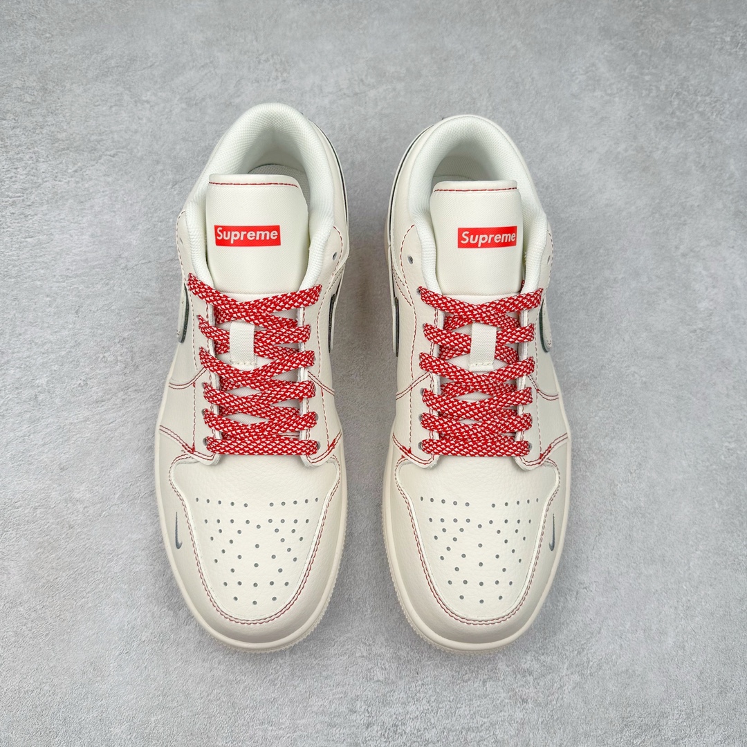 图片[2]-Air Jordan AJ1 Low 低帮系列定制配色 SJ9950-025 原厂内置气垫魔块 A模大底 头层小牛皮 鞋舌AJ原厂专用牛津布+AJ专用反口珍珠布+原厂无杂质高弹内里海棉+特殊封边弹力鞋带 尺码：36 36.5 37.5 38 38.5 39 40 40.5 41 42 42.5 43 44 44.5 45 46-选品中心