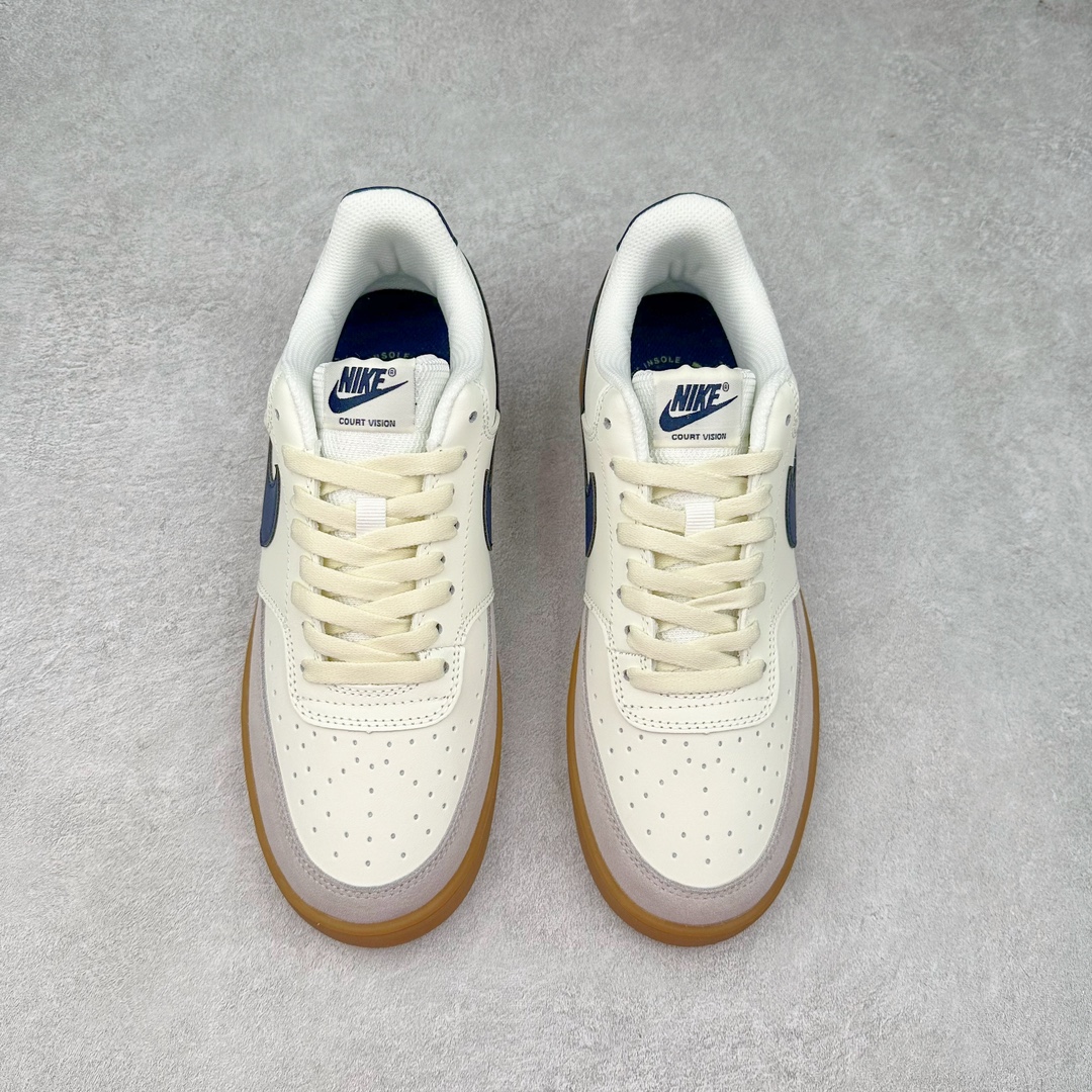 图片[2]-＃yh特价福利 NK Court Vision Low CV低帮复古百搭透气休闲运动板鞋 经典耐用的设计 兼顾舒适脚感和出众风范 演绎匠心之作 结构性的支撑贴合感结合复古篮球设计 塑就场外全明星风范 尺码：36 36.5 37.5 38 38.5 39 40 40.5 41 42 42.5 43 44 44.5 45-选品中心