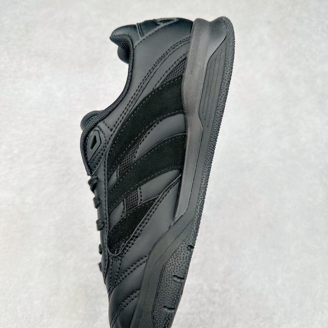 图片[7]-AD Predator Mundial 猎鹰世界杯系列德训足球风百搭低帮休闲运动鞋 IF9605 继充满怀旧气息的 Predator 24 获得巨大成功之后，adidas Originals 为我们带来了Predator Mundial——一款纯粹的生活方式单品，承载了 Copa Mundial 的历史和传统，结合了 Predator 的性能美学，并重新包装为街道。它最初有两种配色：经典的“Core Black/Cloud White/Crystal White”外观，其中还加入了红色来完成传统的 Predator 外观，以及,它淡化了颜色链接到 Predator，以获得更加生活方式主导的外观。尺码：36 36⅔ 37⅓ 38 38⅔ 39⅓ 40 40⅔ 41⅓ 42 42⅔ 43⅓ 44 45-选品中心