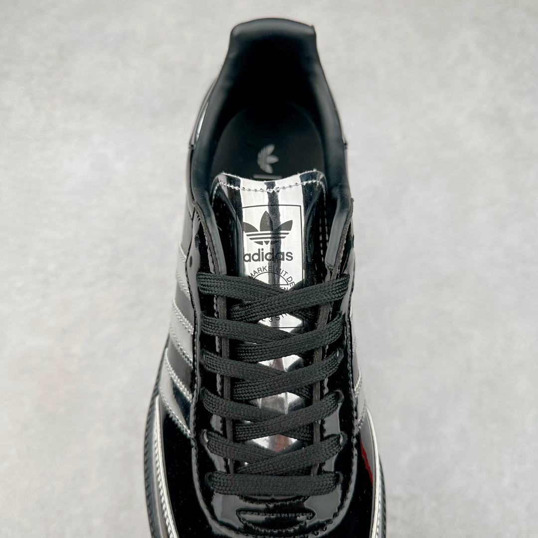 图片[5]-AD Original Samba OG 复古经典轻便板鞋 IH3364 这款桑巴鞋展示了高质量的工艺 带有装饰的超锁缝制和无缝的手感 柔软、柔软的皮革造型和标志性的3条纹完成了精致的外观 正规合身鞋带 鞋面上有绒面鞋垫 橡胶鞋底 享受正畸套筒软感 自50年代首次亮相以来就一直在赢得粉丝的青睐 尺码：36 36.5 37.5 38 38.5 39 40 40.5 41 42 42.5 43 44 44.5 45-选品中心