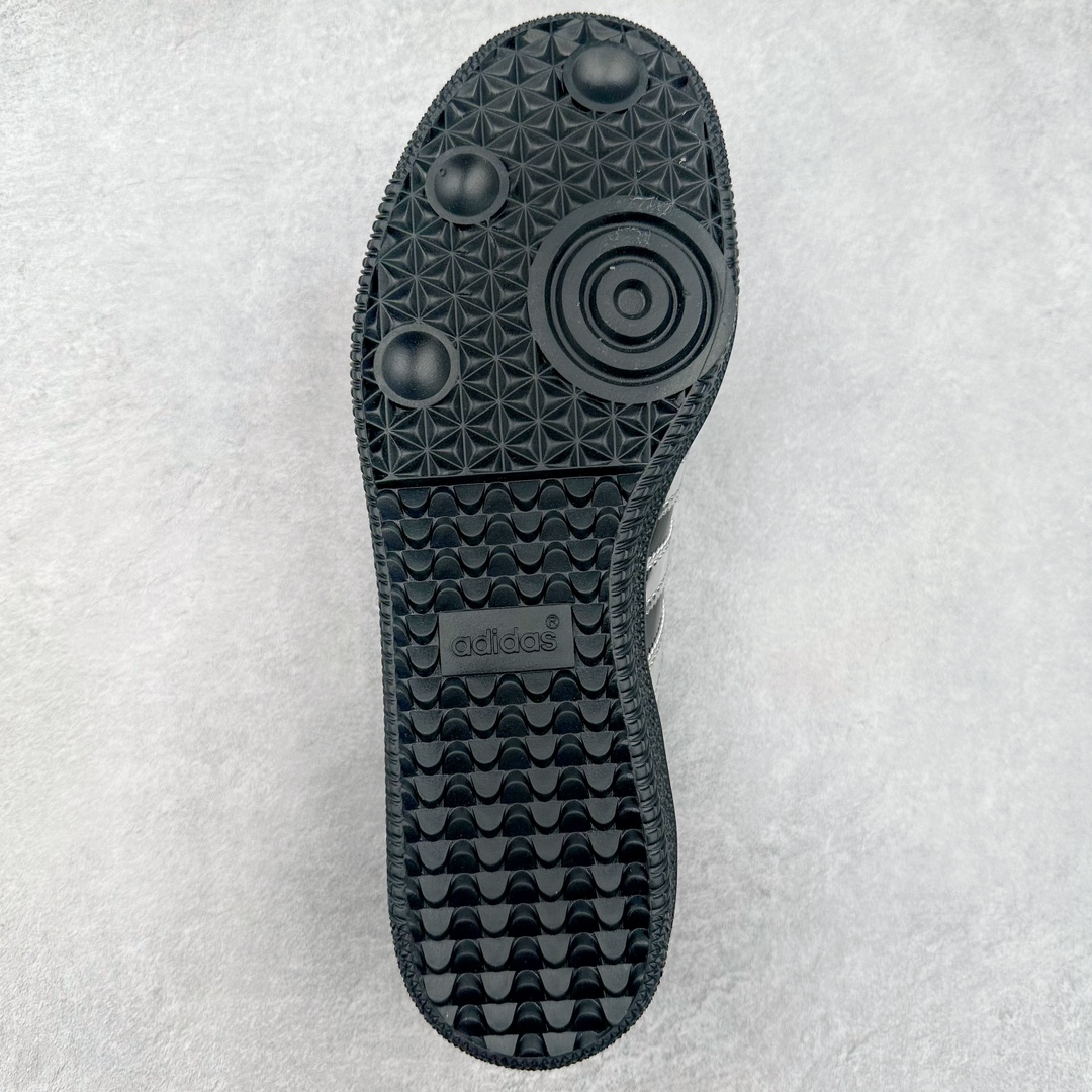 图片[9]-AD Original Samba OG 复古经典轻便板鞋 IH3364 这款桑巴鞋展示了高质量的工艺 带有装饰的超锁缝制和无缝的手感 柔软、柔软的皮革造型和标志性的3条纹完成了精致的外观 正规合身鞋带 鞋面上有绒面鞋垫 橡胶鞋底 享受正畸套筒软感 自50年代首次亮相以来就一直在赢得粉丝的青睐 尺码：36 36.5 37.5 38 38.5 39 40 40.5 41 42 42.5 43 44 44.5 45-选品中心