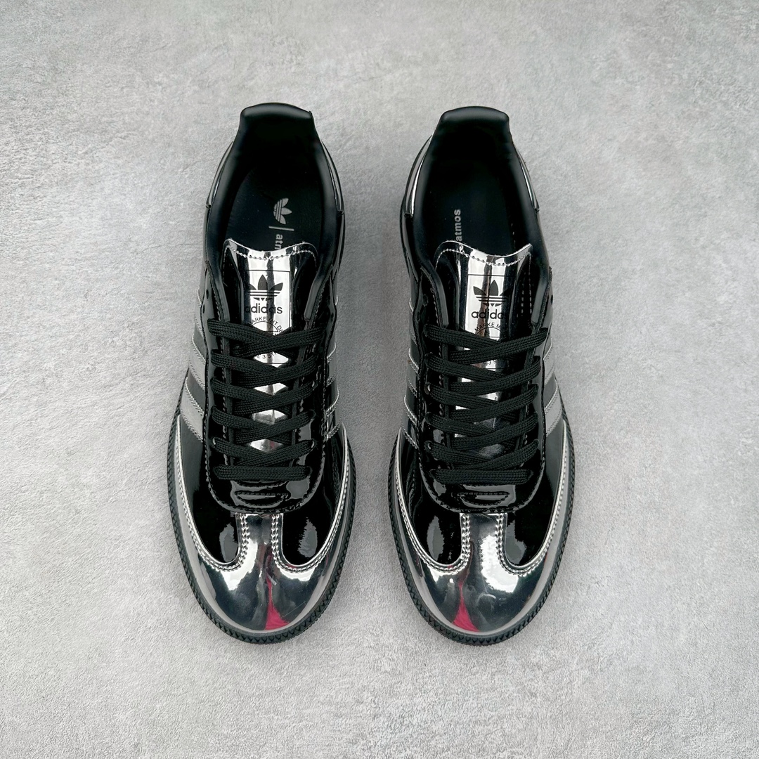 图片[2]-AD Original Samba OG 复古经典轻便板鞋 IH3364 这款桑巴鞋展示了高质量的工艺 带有装饰的超锁缝制和无缝的手感 柔软、柔软的皮革造型和标志性的3条纹完成了精致的外观 正规合身鞋带 鞋面上有绒面鞋垫 橡胶鞋底 享受正畸套筒软感 自50年代首次亮相以来就一直在赢得粉丝的青睐 尺码：36 36.5 37.5 38 38.5 39 40 40.5 41 42 42.5 43 44 44.5 45-选品中心