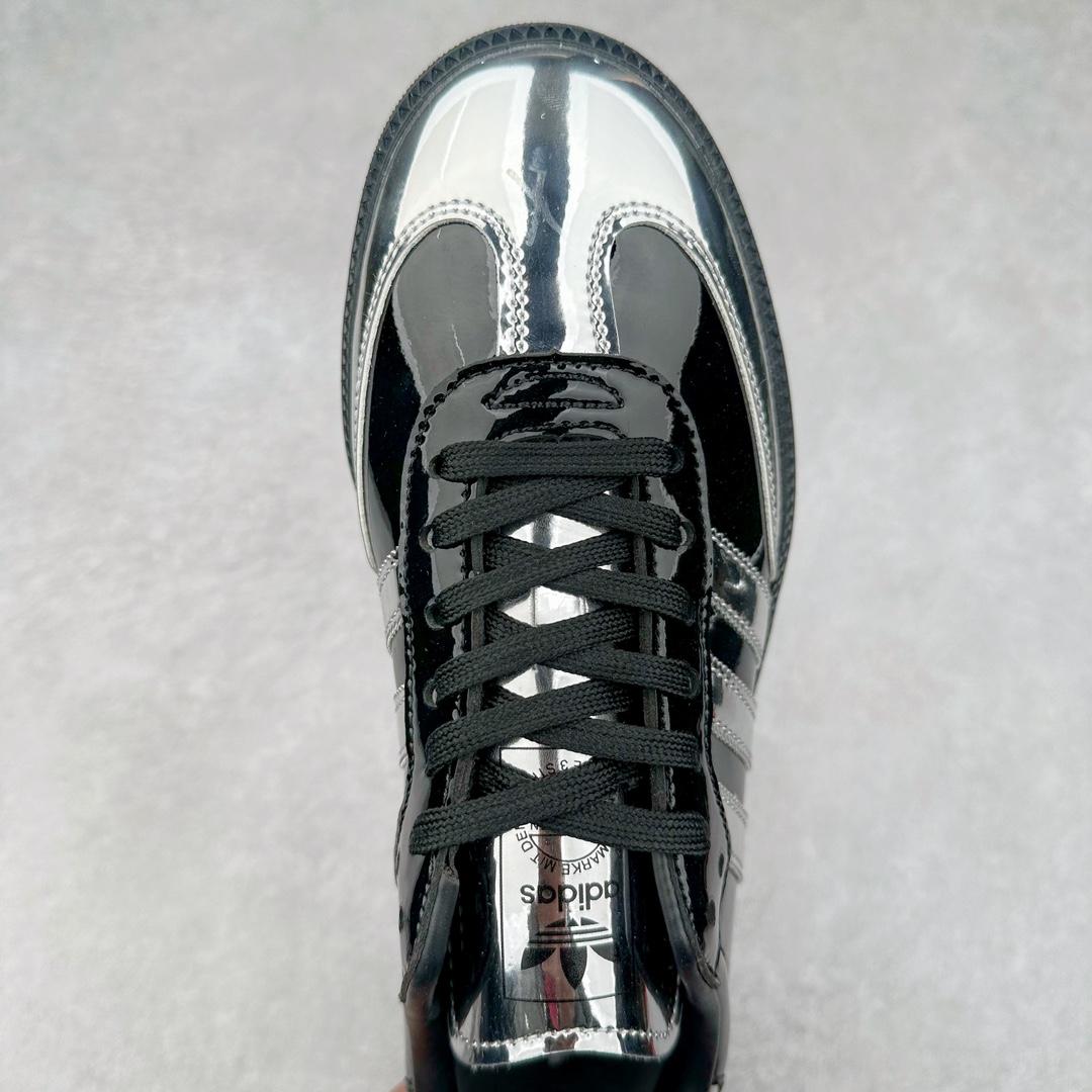 图片[4]-AD Original Samba OG 复古经典轻便板鞋 IH3364 这款桑巴鞋展示了高质量的工艺 带有装饰的超锁缝制和无缝的手感 柔软、柔软的皮革造型和标志性的3条纹完成了精致的外观 正规合身鞋带 鞋面上有绒面鞋垫 橡胶鞋底 享受正畸套筒软感 自50年代首次亮相以来就一直在赢得粉丝的青睐 尺码：36 36.5 37.5 38 38.5 39 40 40.5 41 42 42.5 43 44 44.5 45-选品中心