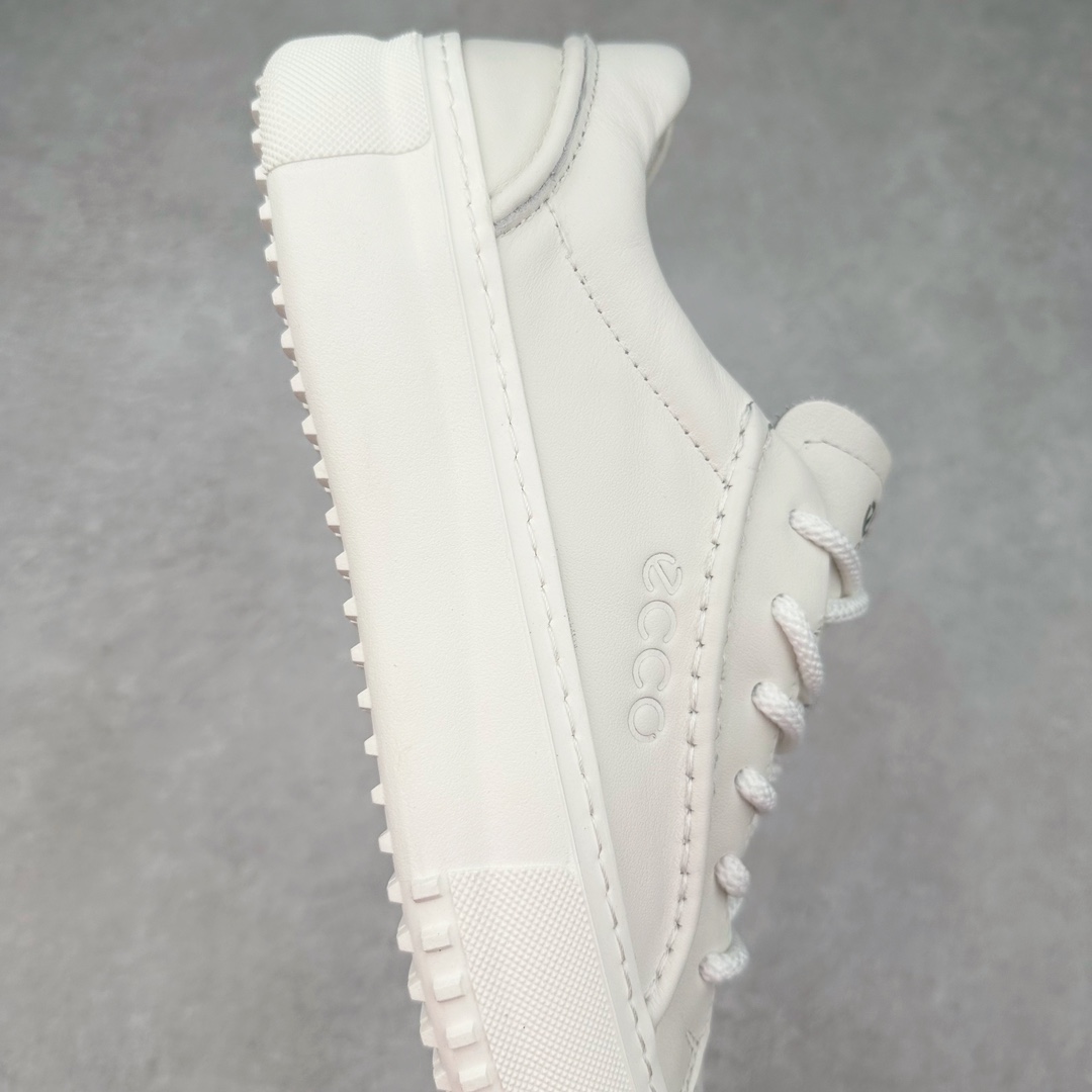 图片[6]-ECCO爱步男士休闲小白鞋 简单耐看清爽版型 百搭休闲板鞋 柔酷7号系列 鞋面采用进口小牛皮+透气头层猪皮内里 时尚个性 出街有型 简约系带设计 可自由调节松紧 鞋底采用高端顶级TPR环保科技材料 磨具贴合鞋底给你不一样的缓力性能 舒适 增强运动性 高端大气时尚不失稳重 休闲百搭 简约利落 尺码：38 39 40 41 42 43 44（皮鞋码）-选品中心